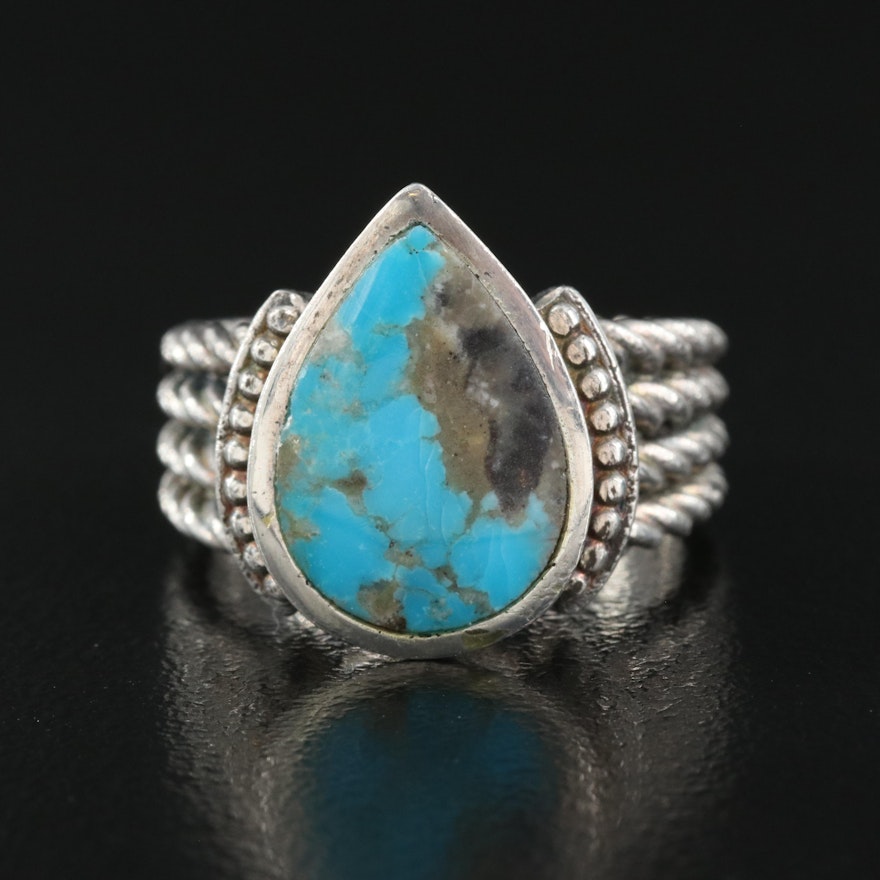 Sterling Turquoise Ring