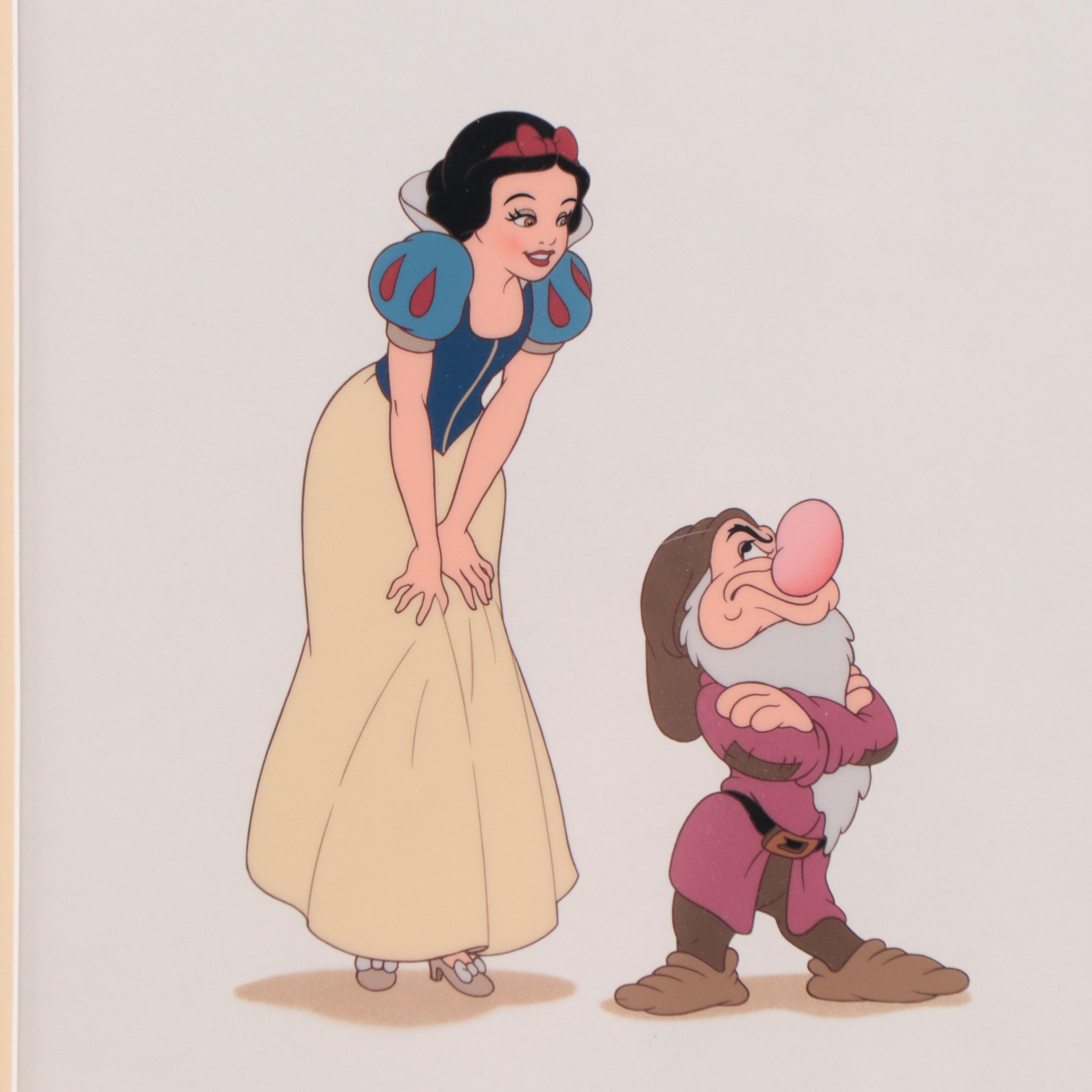 Disney "Snow White and the Seven Dwarfs" Sericel, Circa 1990