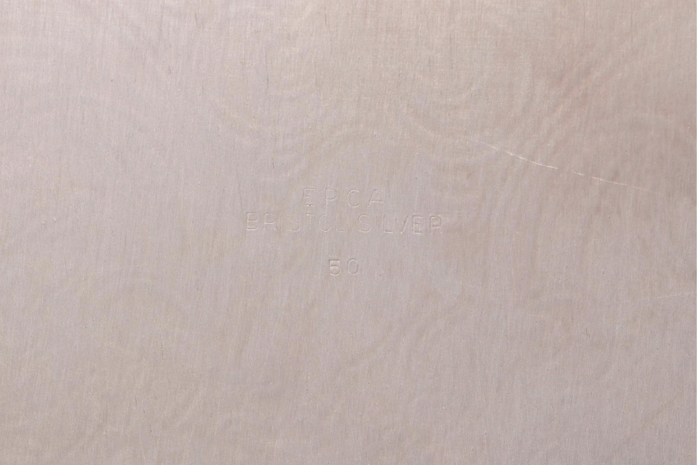 Silver Plate Gallery Trays with Casserole and Other Tableware, 20th Century