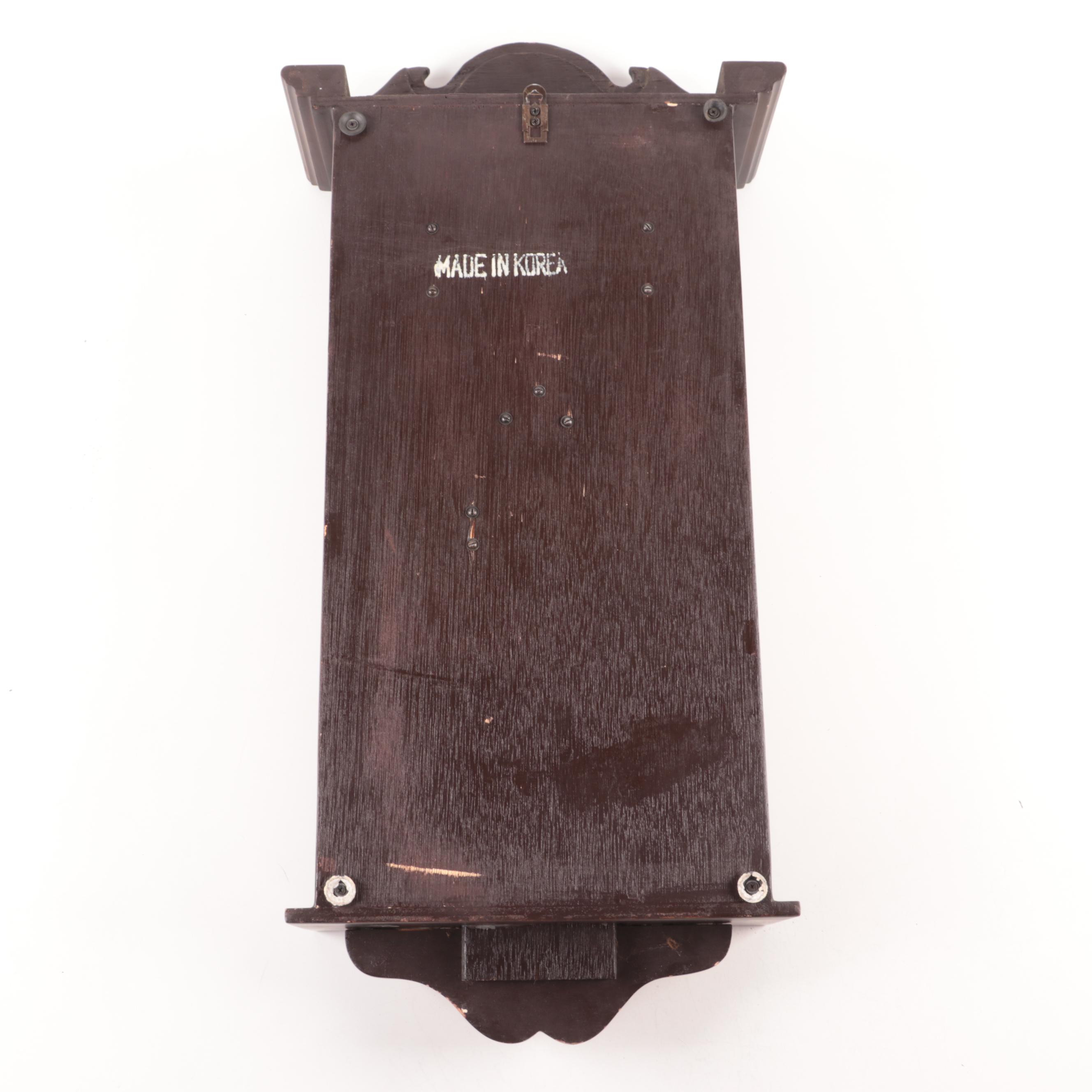 Centurion Thirty-Five Day Wood Wall Clock