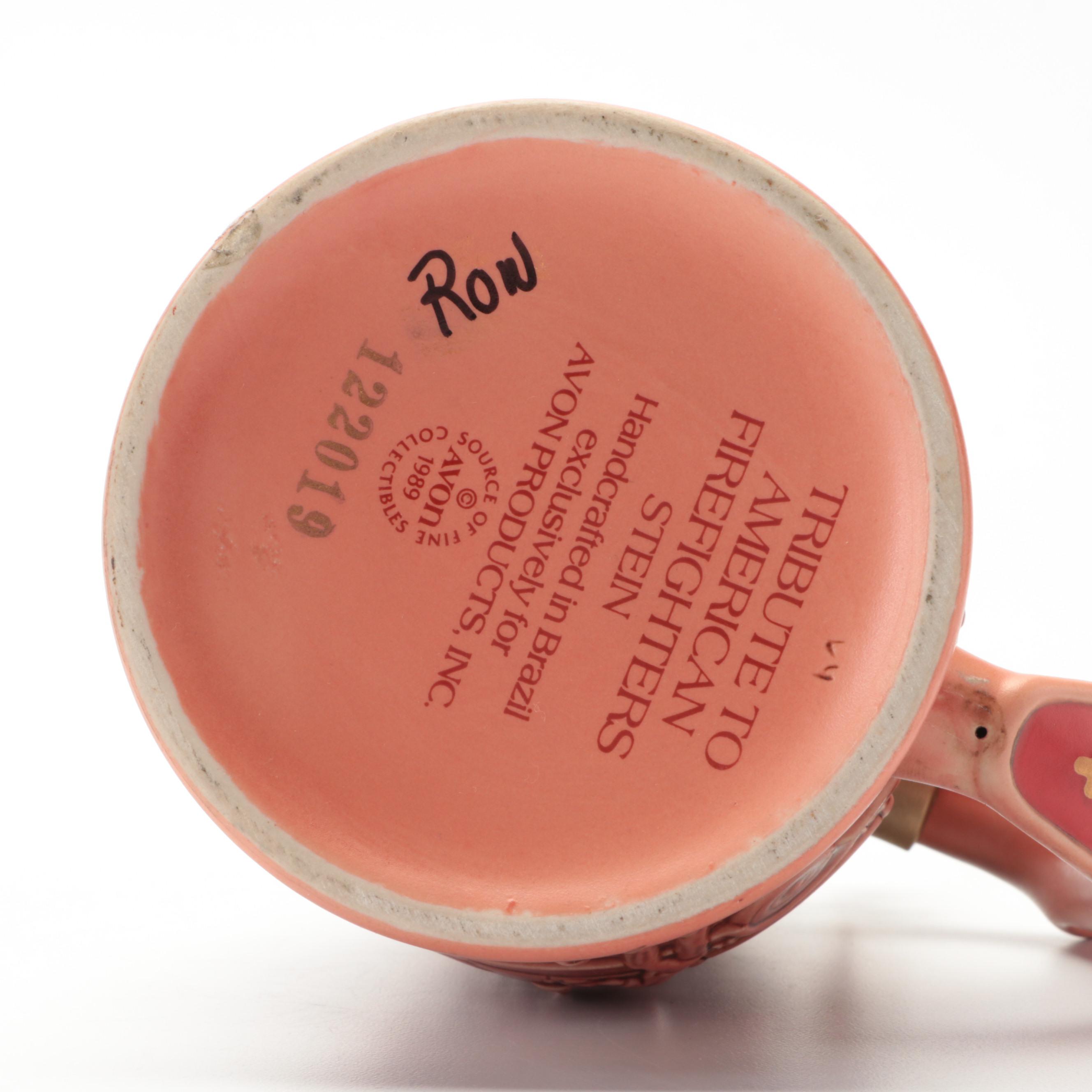 Avon "Conquest of Space" Ceramic Stein and More Avon Beer Steins