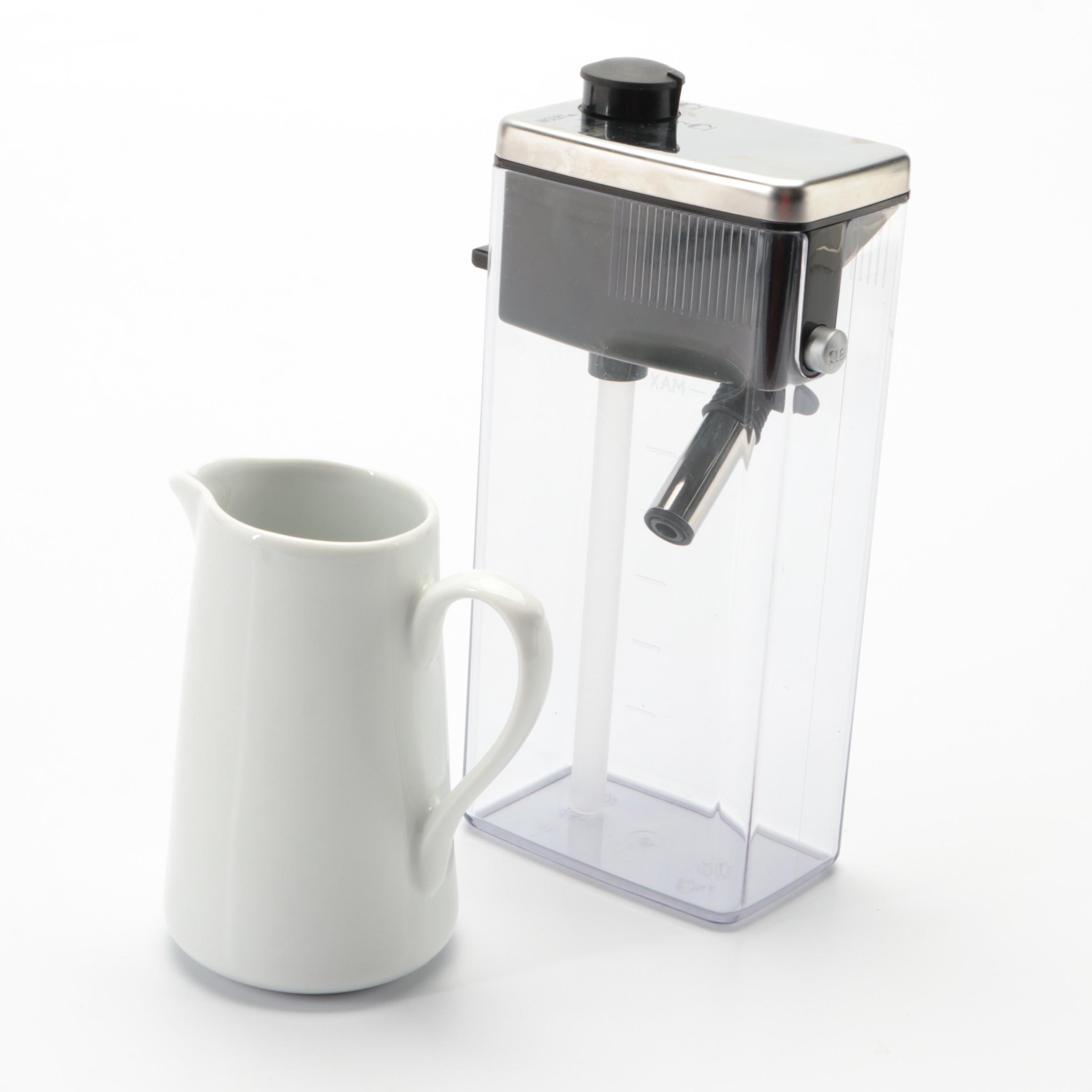 Delonghi Prima Donna S Deluxe Coffee Machine with Milk Container