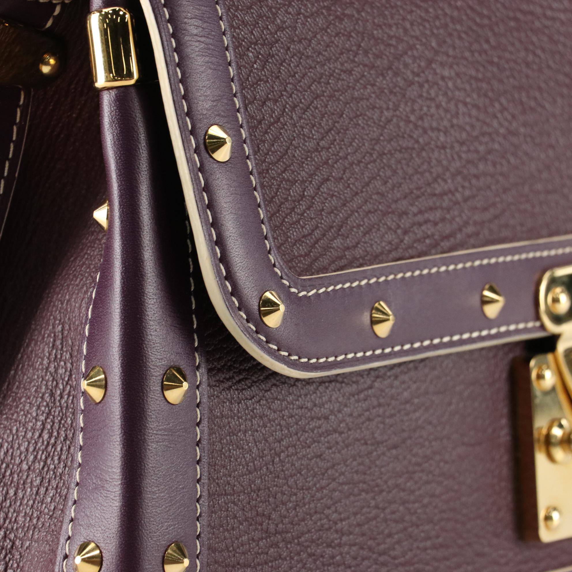 Louis Vuitton Le Talentueux Bag in Prune Suhali Leather