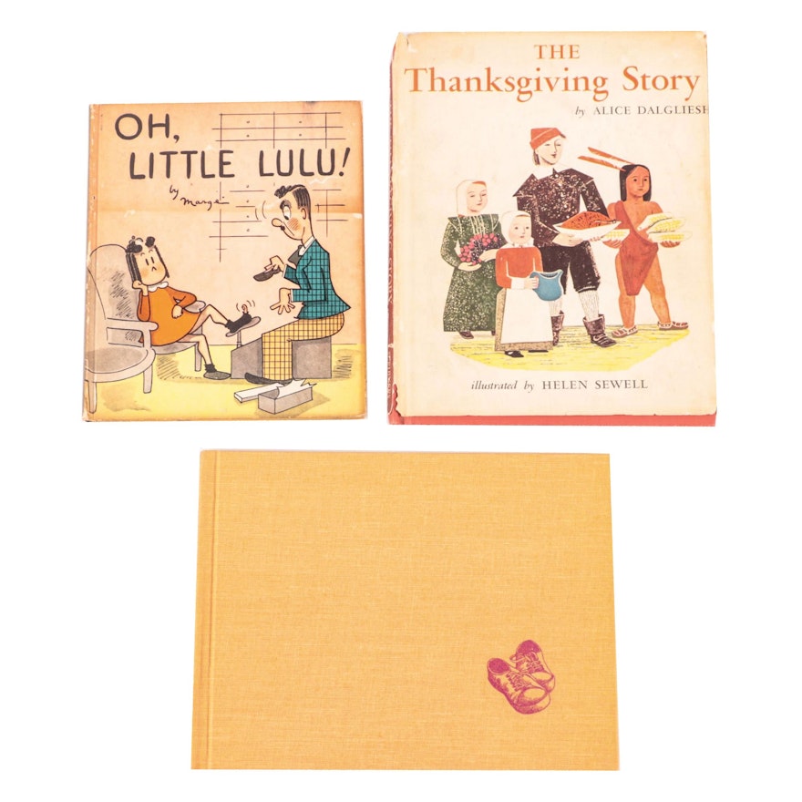 Helen Sewell Illustrated "The Thanksgiving Story" by Alice Dalgliesh and More