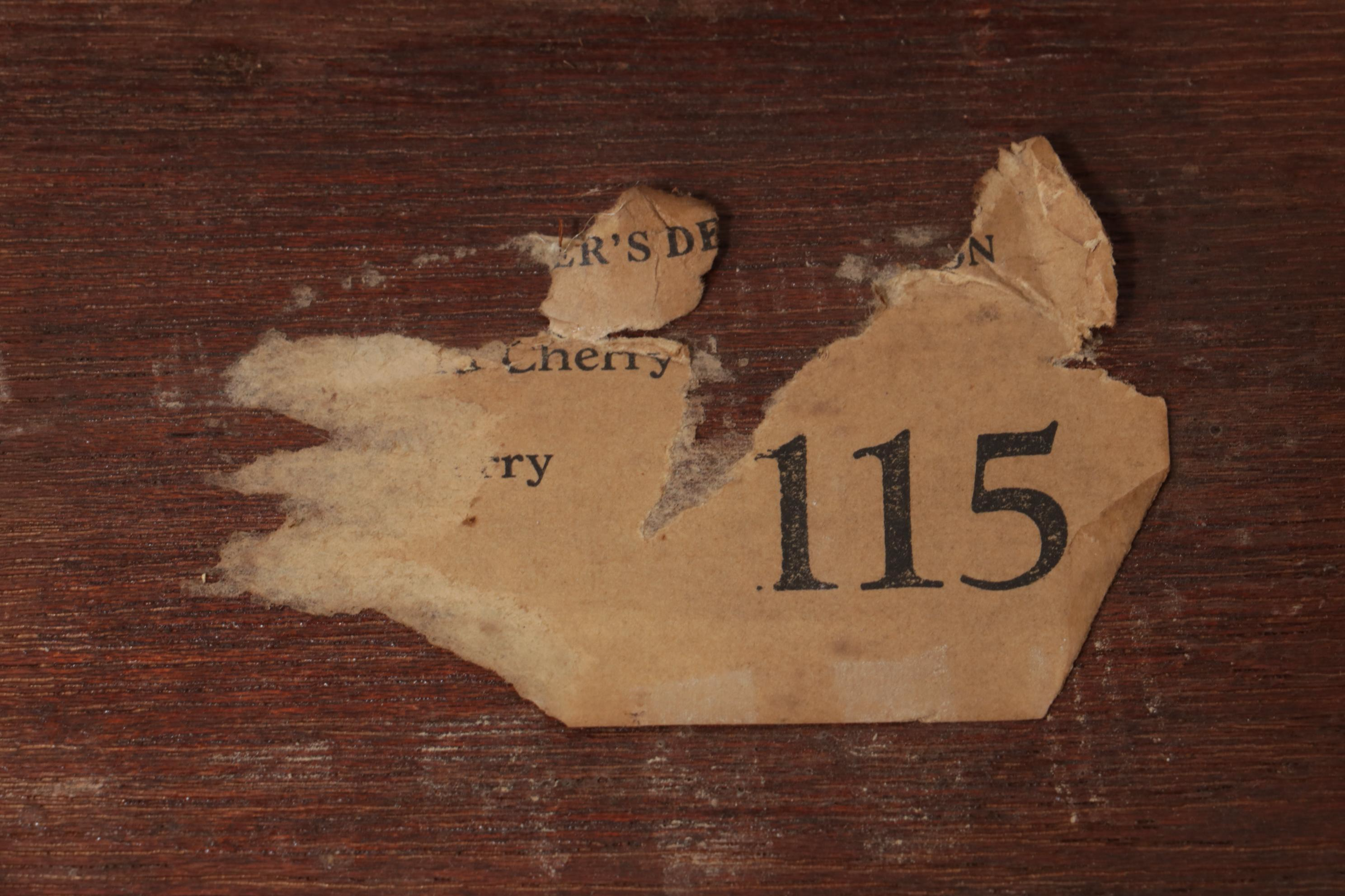 Cherry Chest of Drawers and Full Size Bed Frame, Mid to Late 20th Century