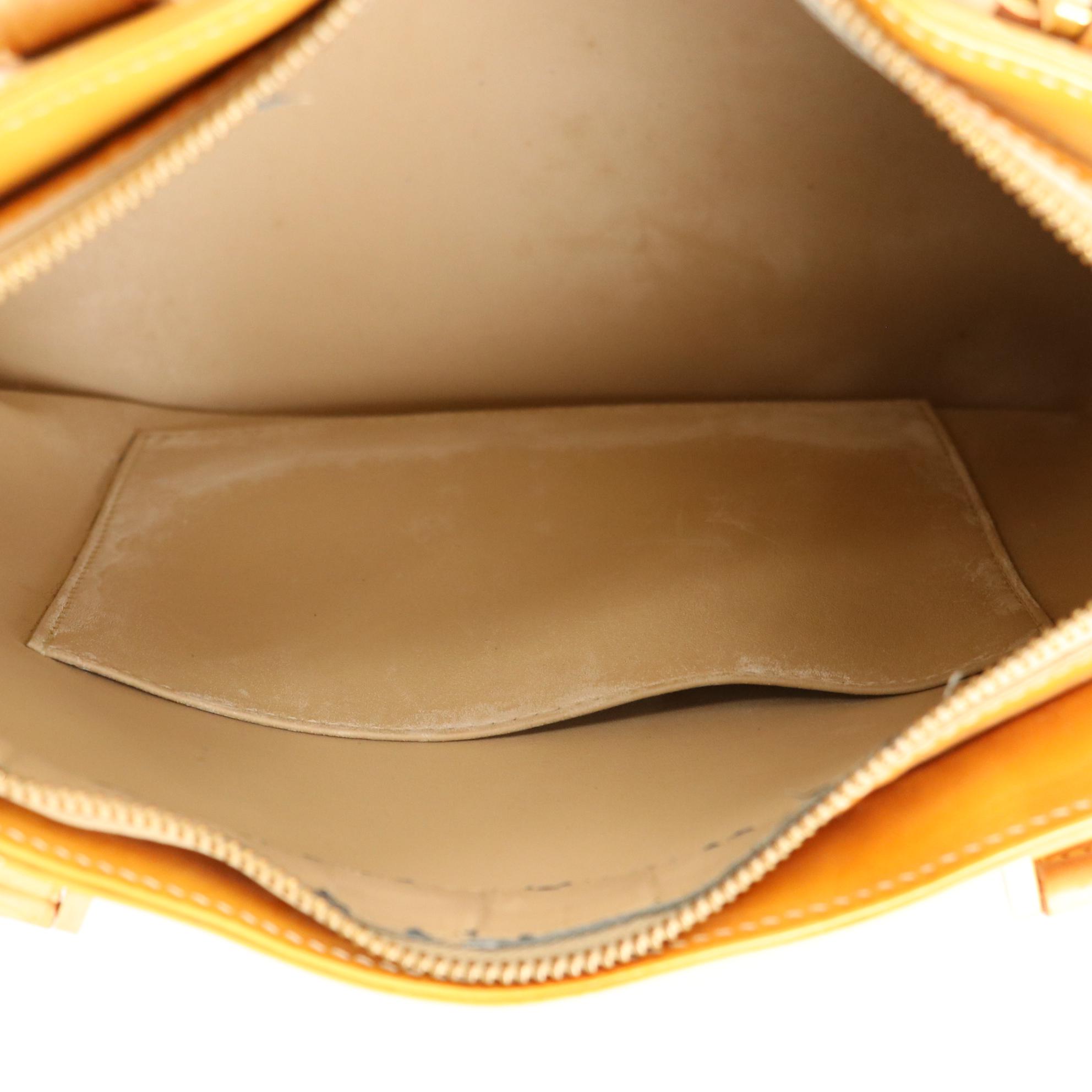 Louis Vuitton Houston Tote in Monogram Vernis and Vachetta Leather