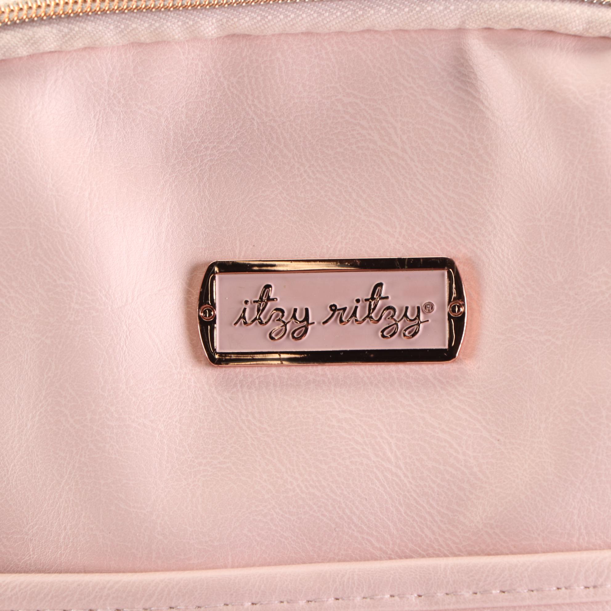 Itzy Ritzy Boss Backpack Diaper Bag with Joy & Iman Double-Sided Purse