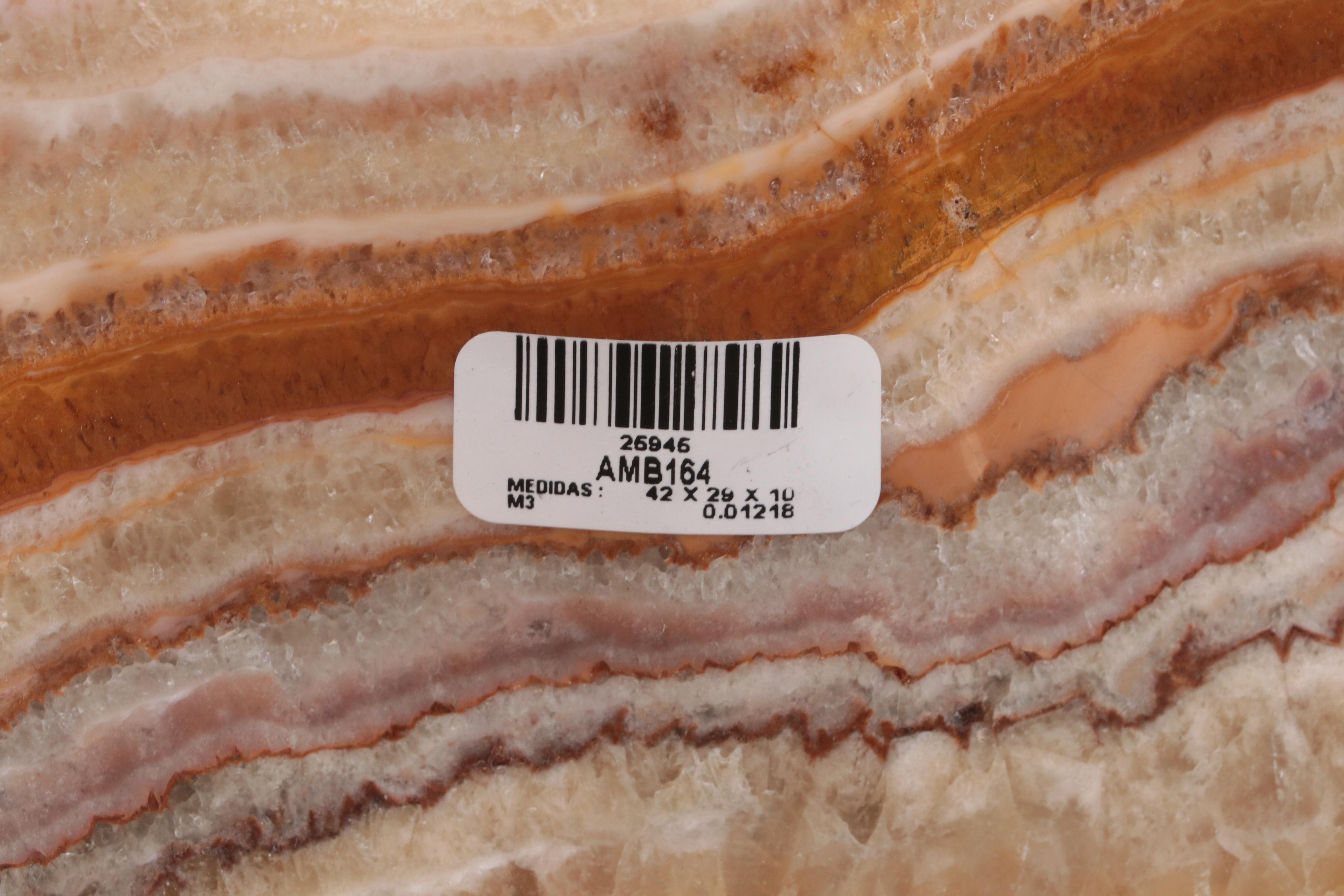 Polished Zebra Onyx Stone Bowl