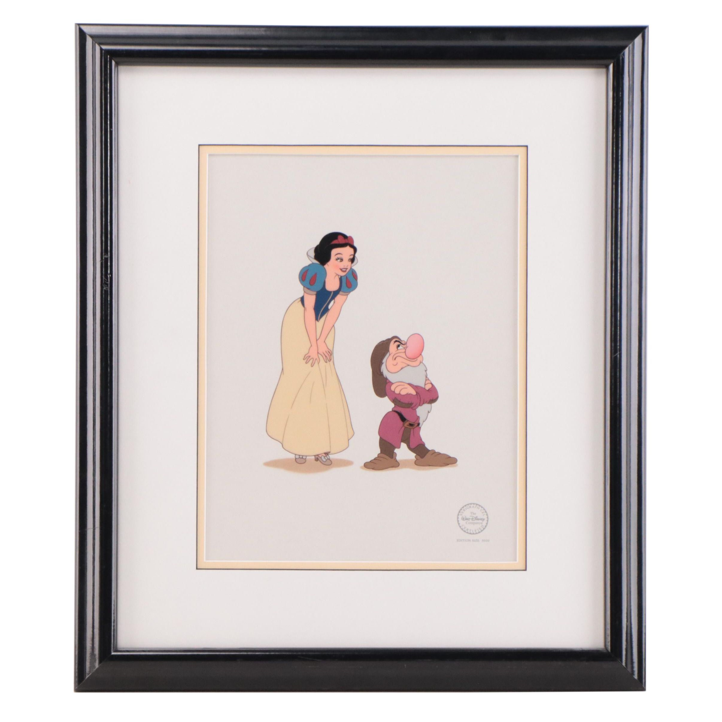 Disney "Snow White and the Seven Dwarfs" Sericel, Circa 1990