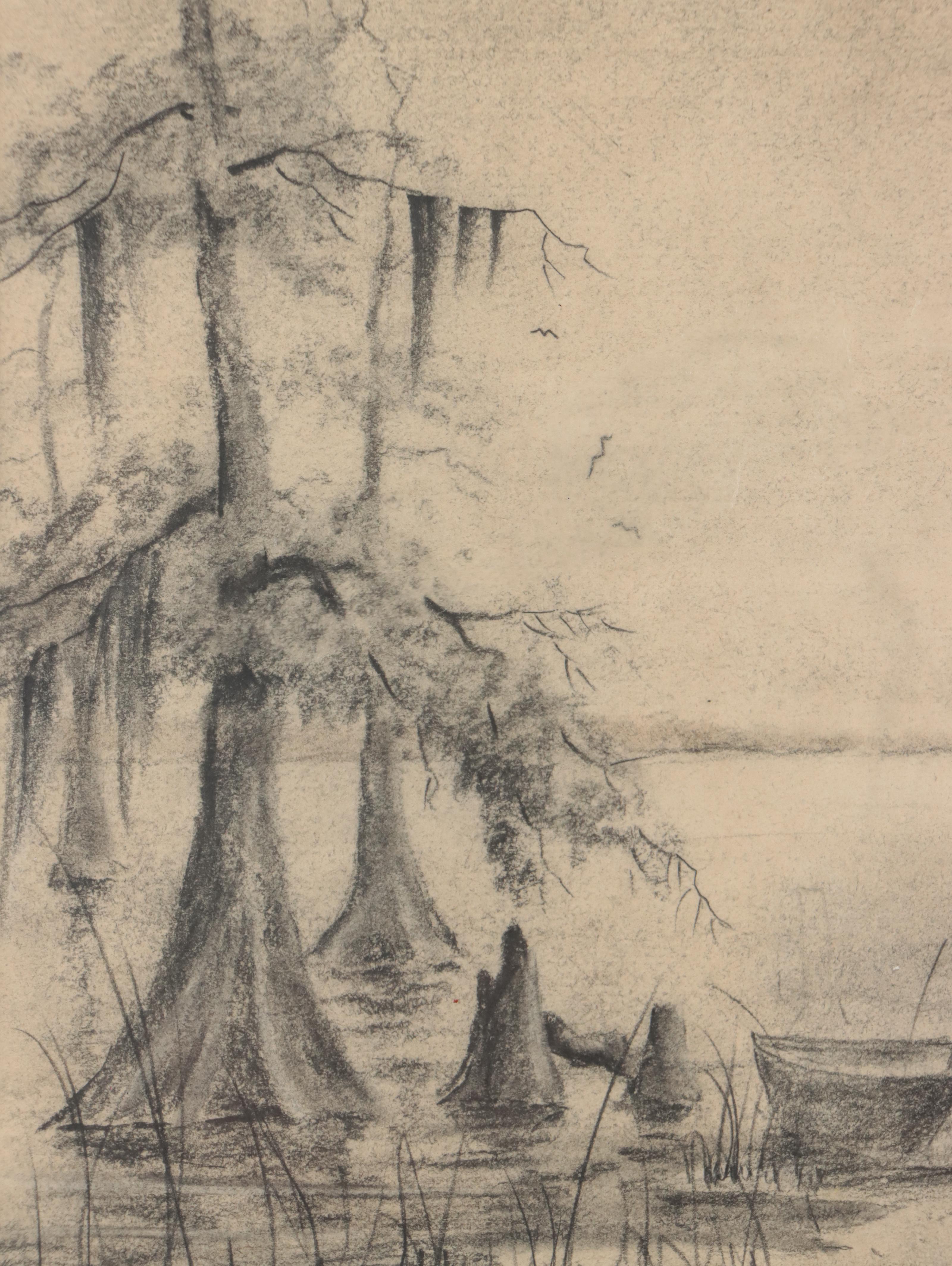 M. Berthelot Charocal and Wash Drawings