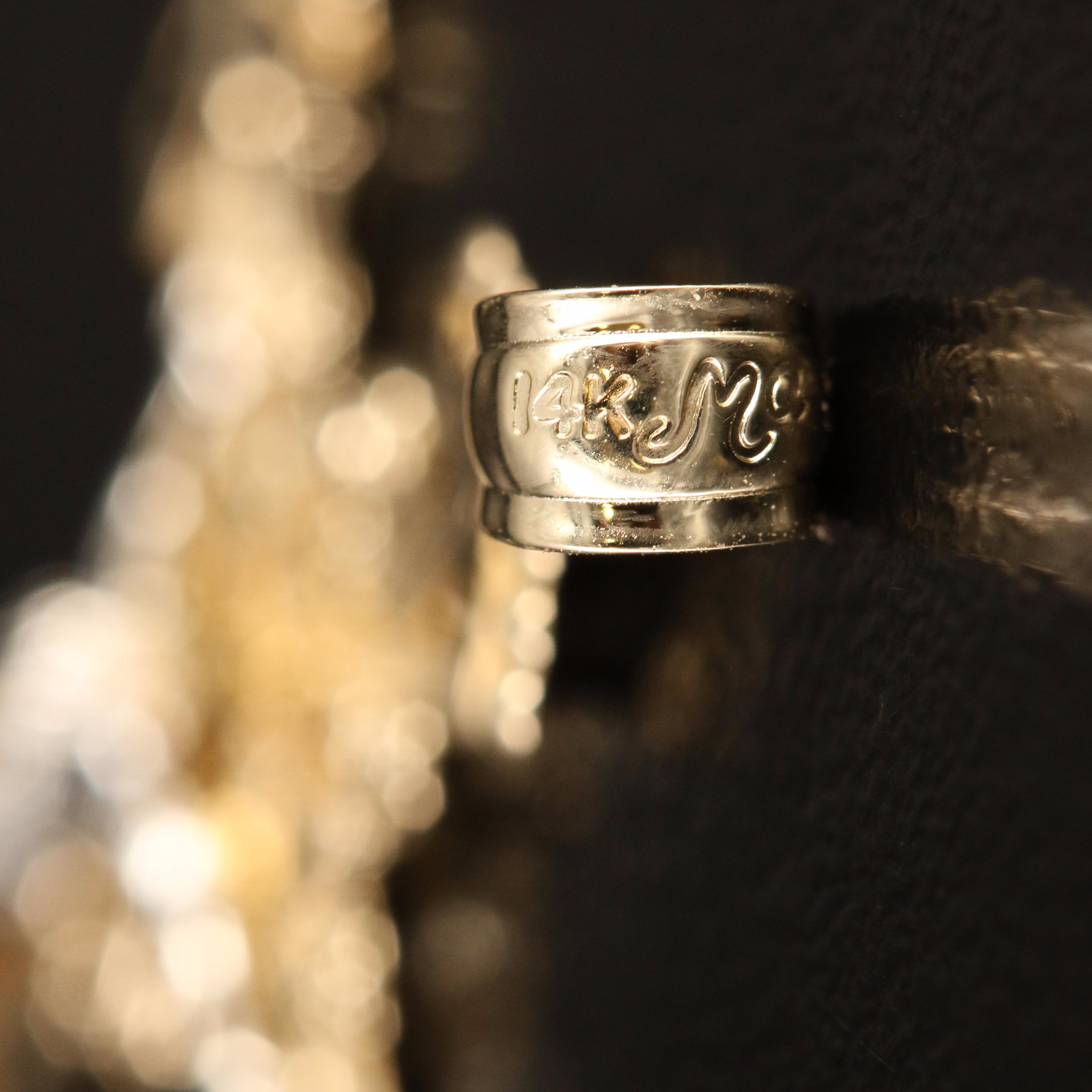 14K Crucifix Pendant