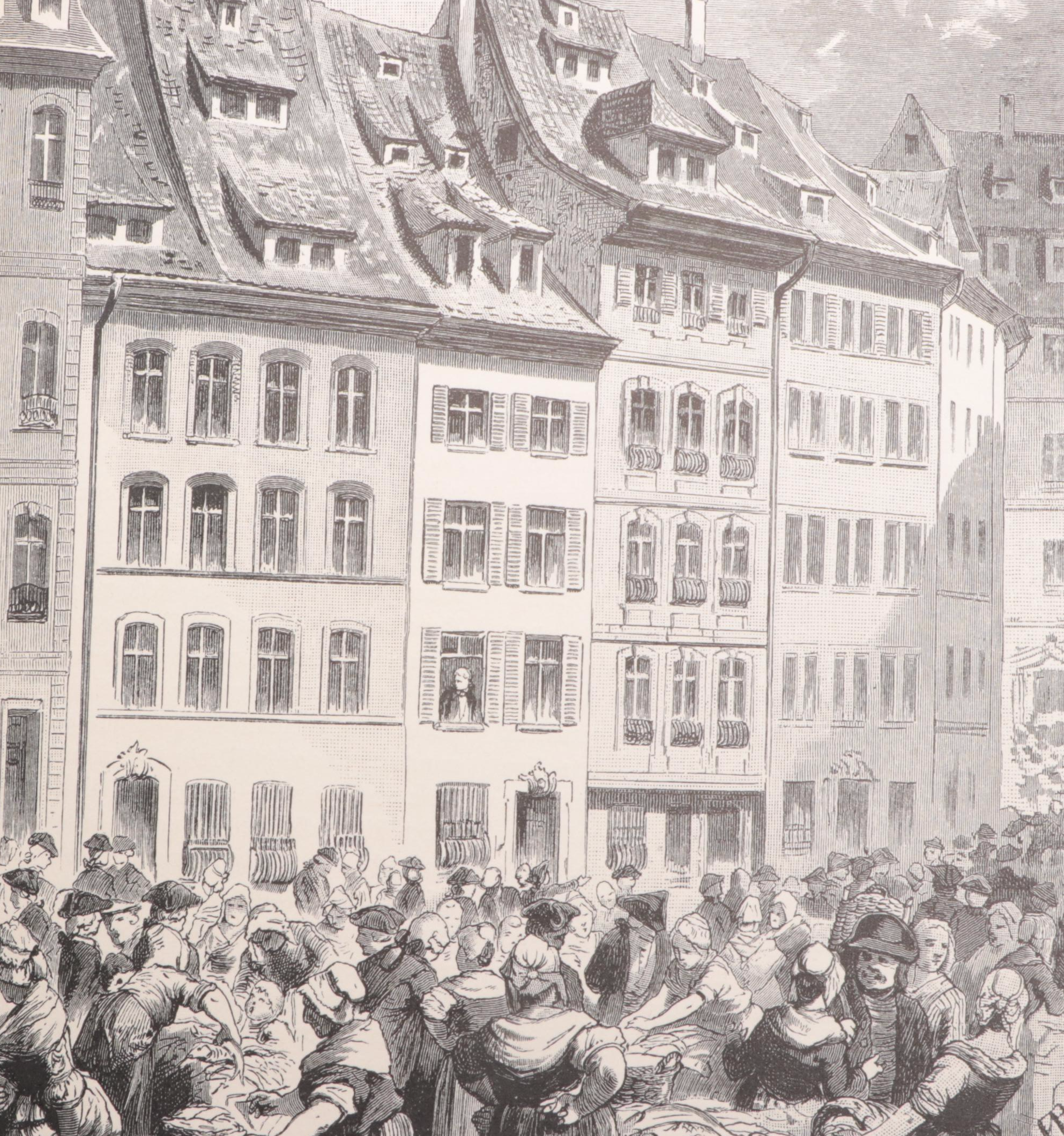 German Language "Goethe's Werke" Five-Volume Set, Early 20th Century