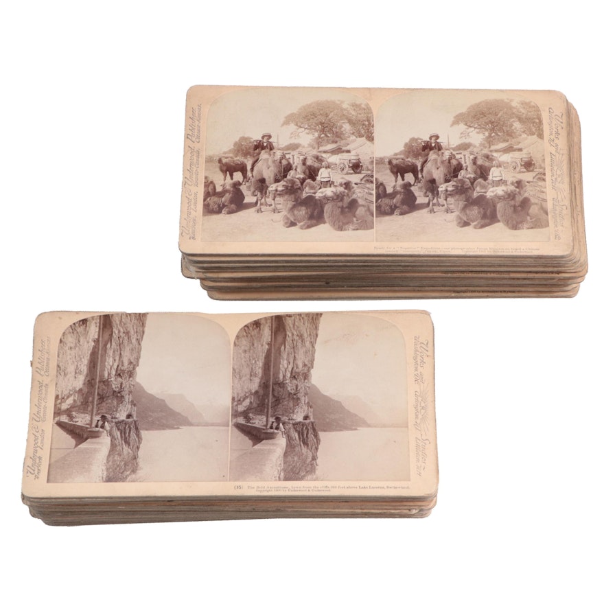 Germany, France, Japan and Other Stereoscope View Cards