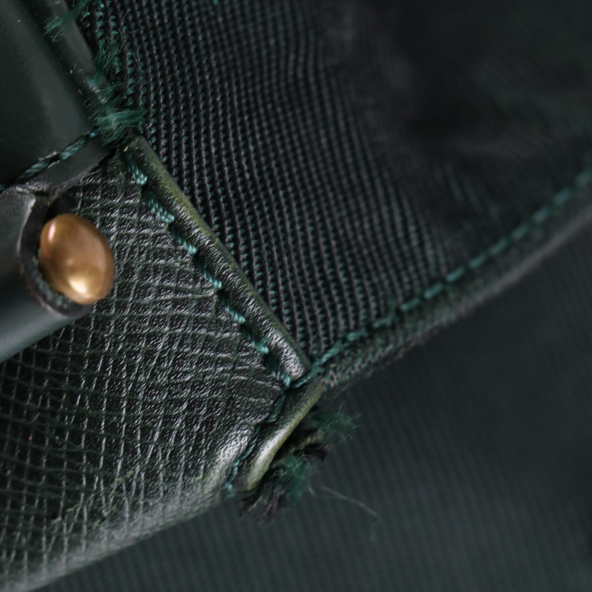 Louis Vuitton Dersou Messenger Bag in Green Epicea Taïga Leather