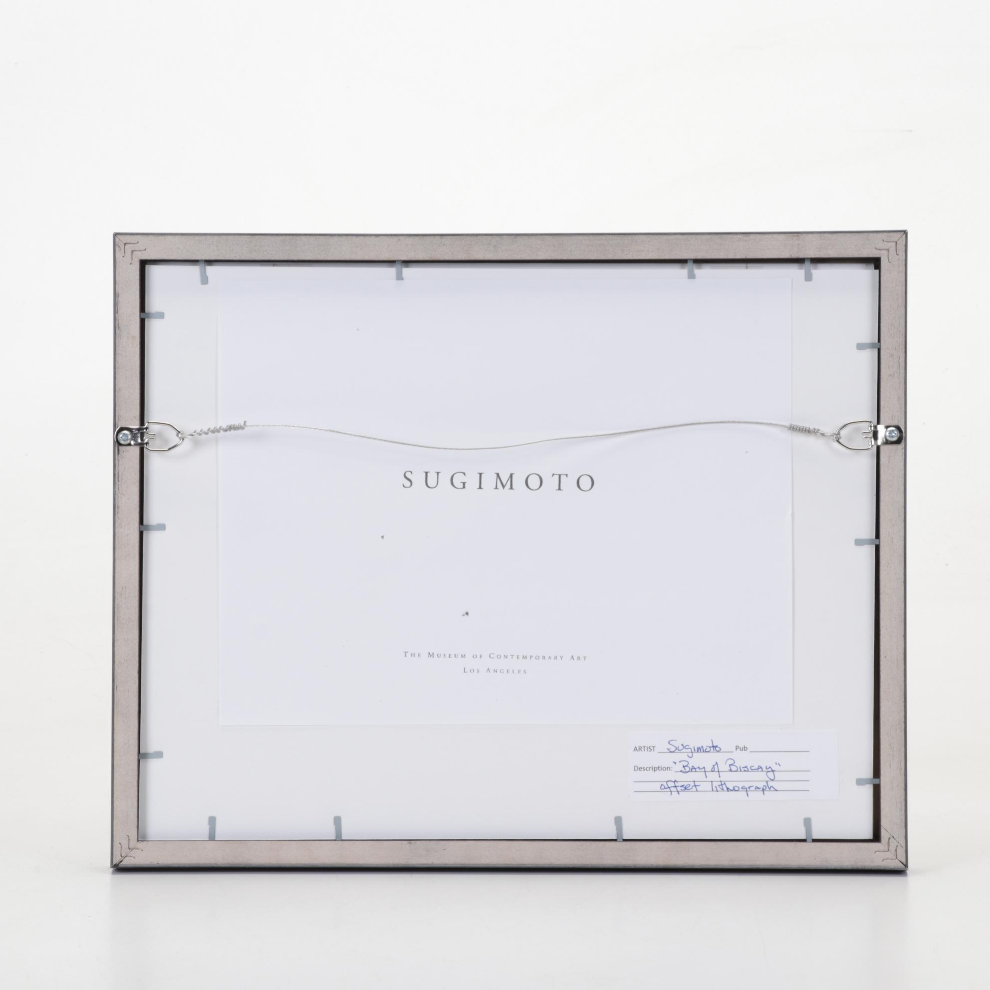 Sugimoto Hiroshi Offset Lithograph "Bay of Biscay," 1993