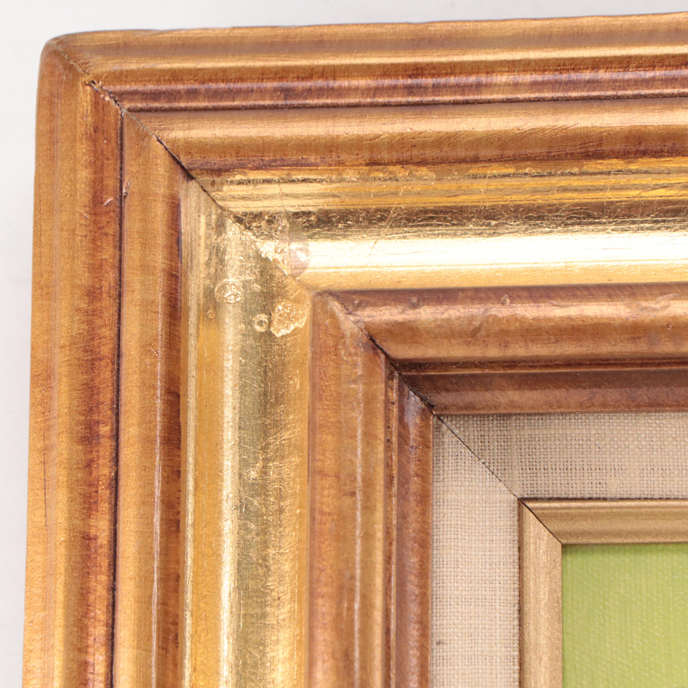 Oil Painting of River Landscape