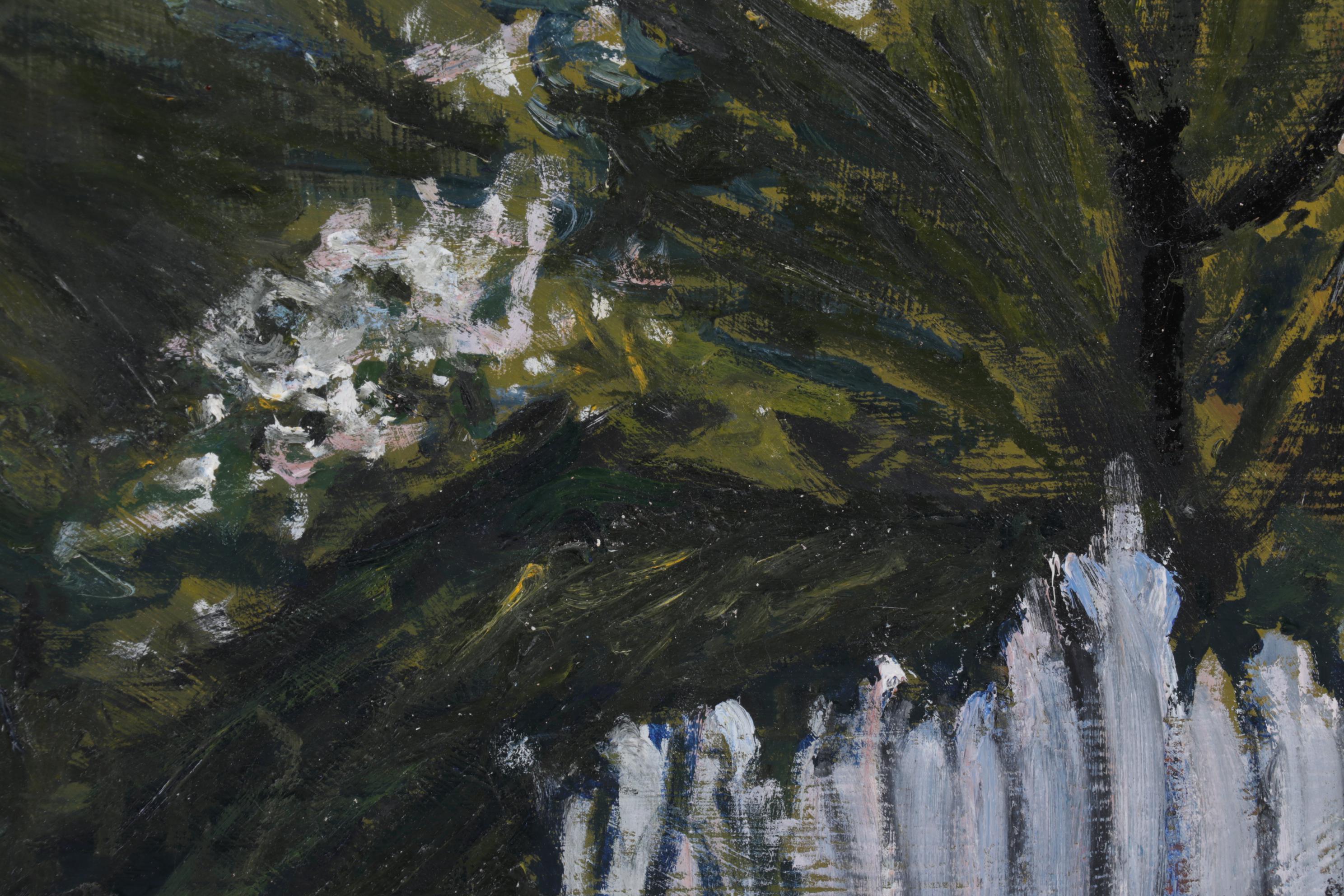 Julian Cennamo Oil Painting "April Moon," 2016