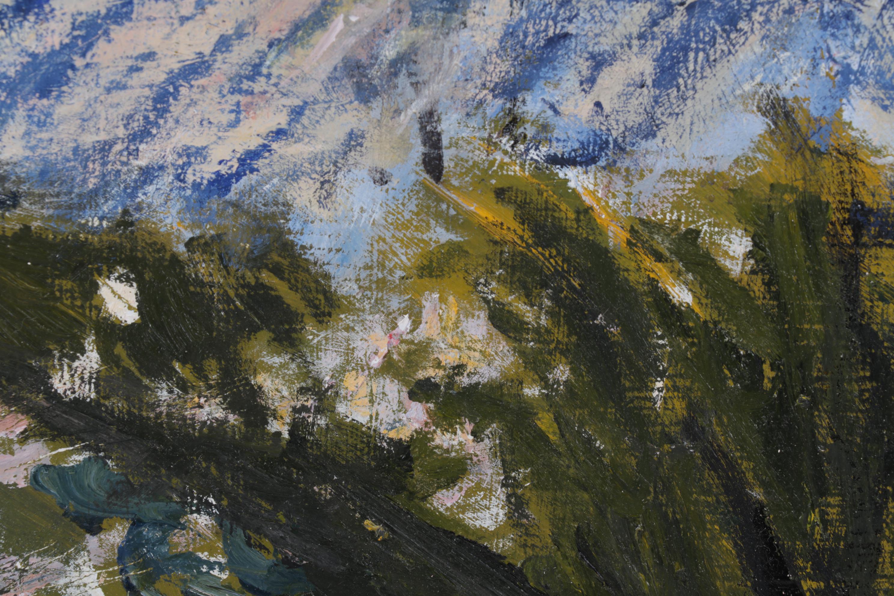 Julian Cennamo Oil Painting "April Moon," 2016