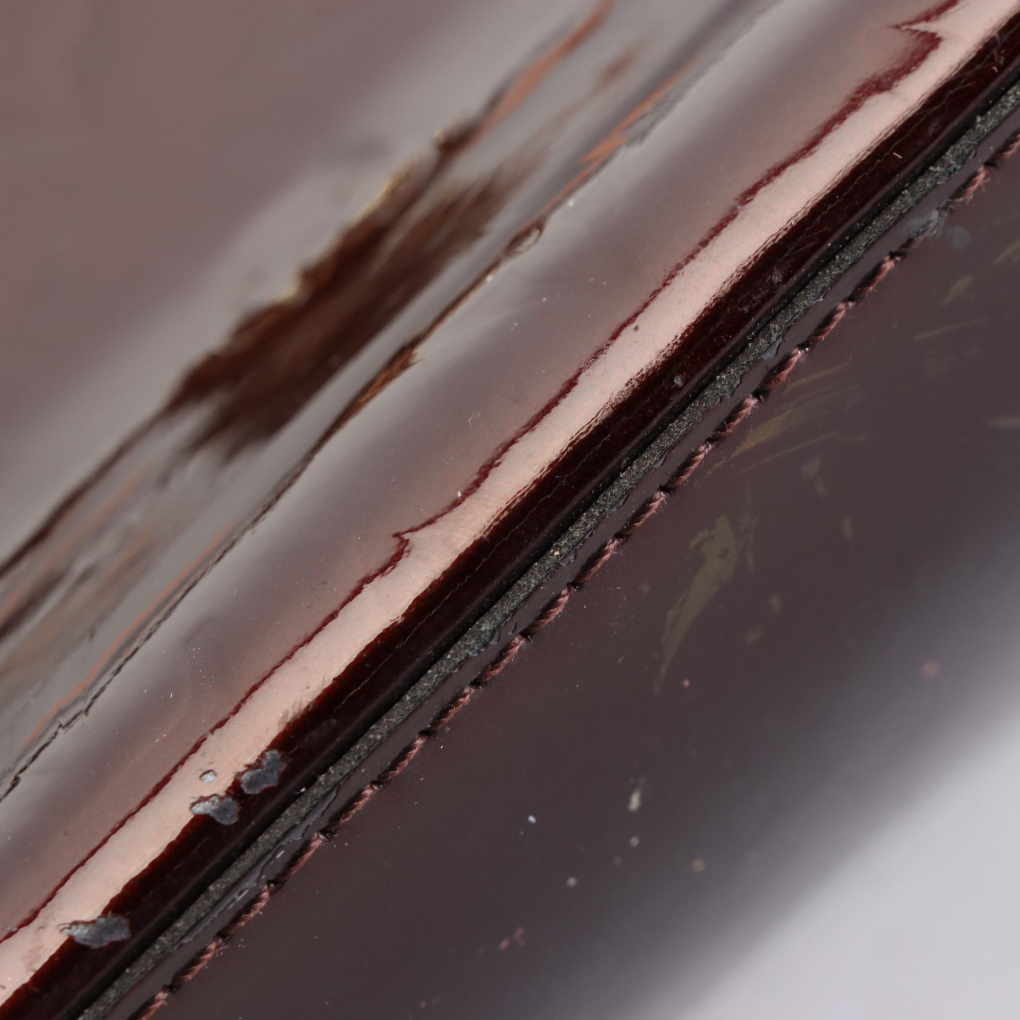 Louis Vuitton Brentwood Tote Bag in Monogram Vernis and Vachetta Leather