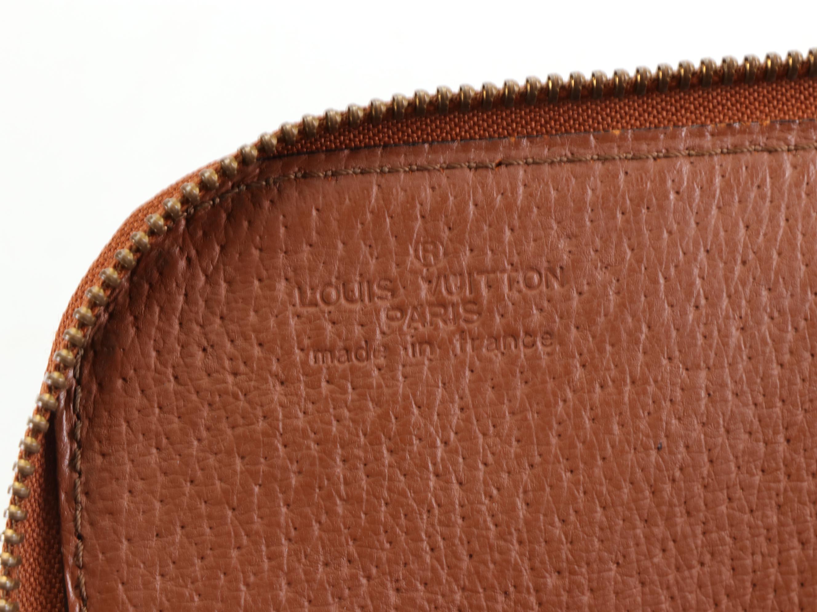 Louis Vuitton Document Case in Monogram Canvas and Leather
