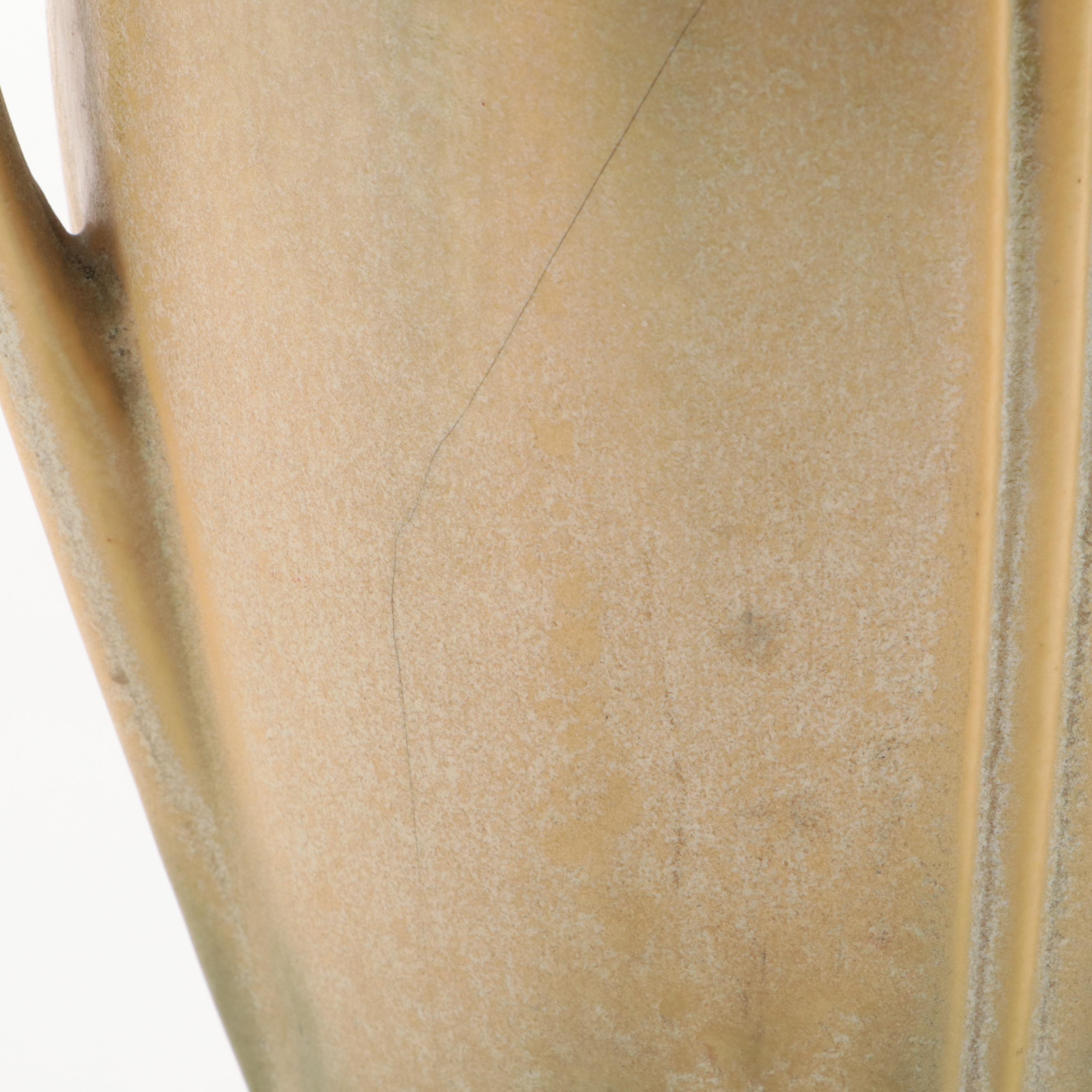 Roseville "Russco" Art Deco Vases with Roseville "Cosmos" Vases