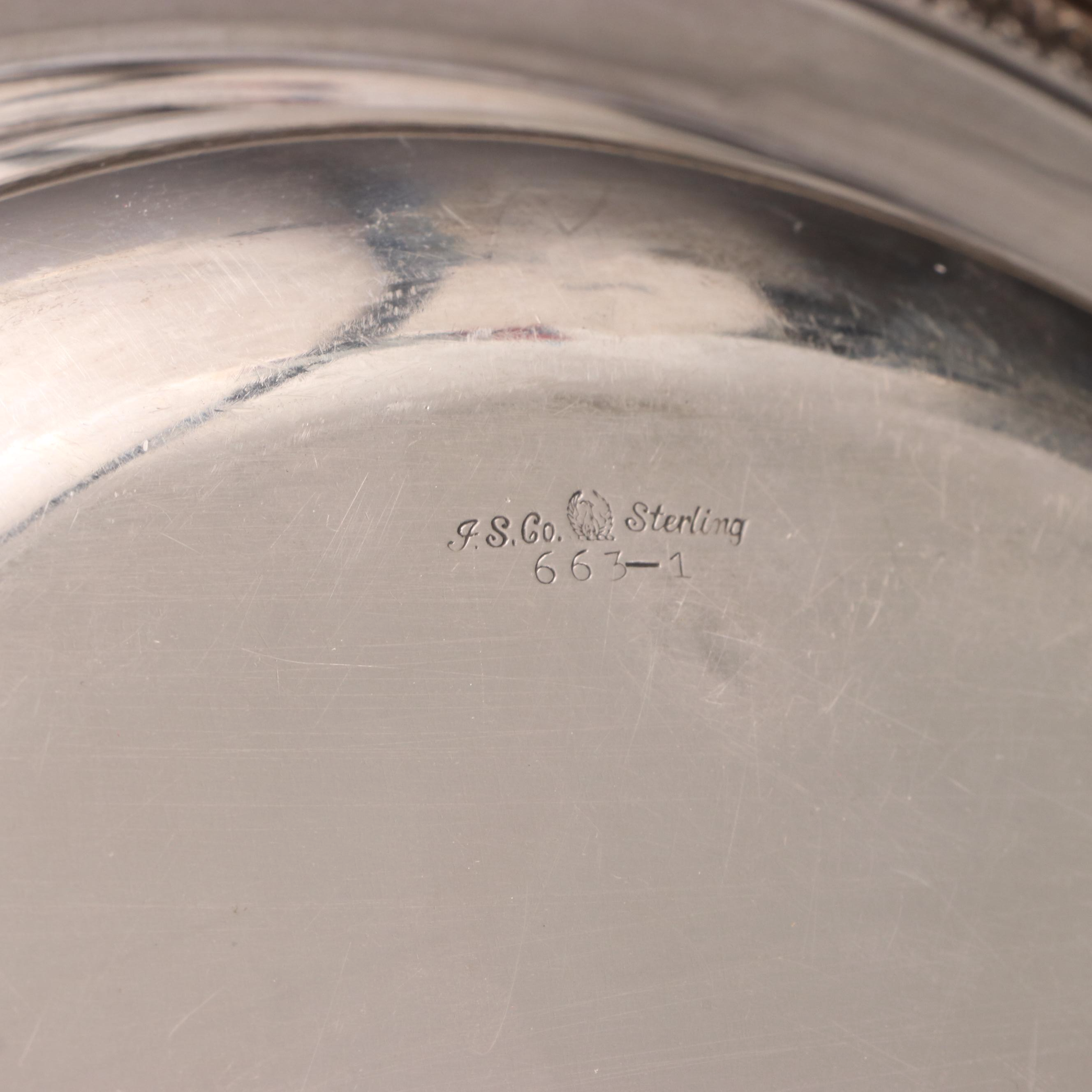 Meriden Britannia Co. Sterling Silver Divided Covered Serving Dish