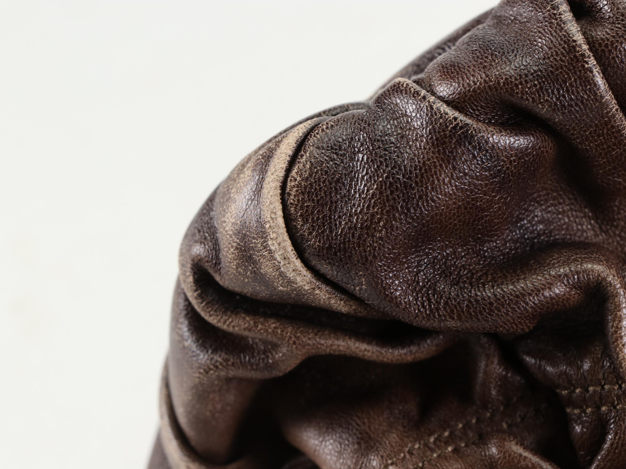 Prada Two-Way Tote in Ombré Nappa Gaufre Leather