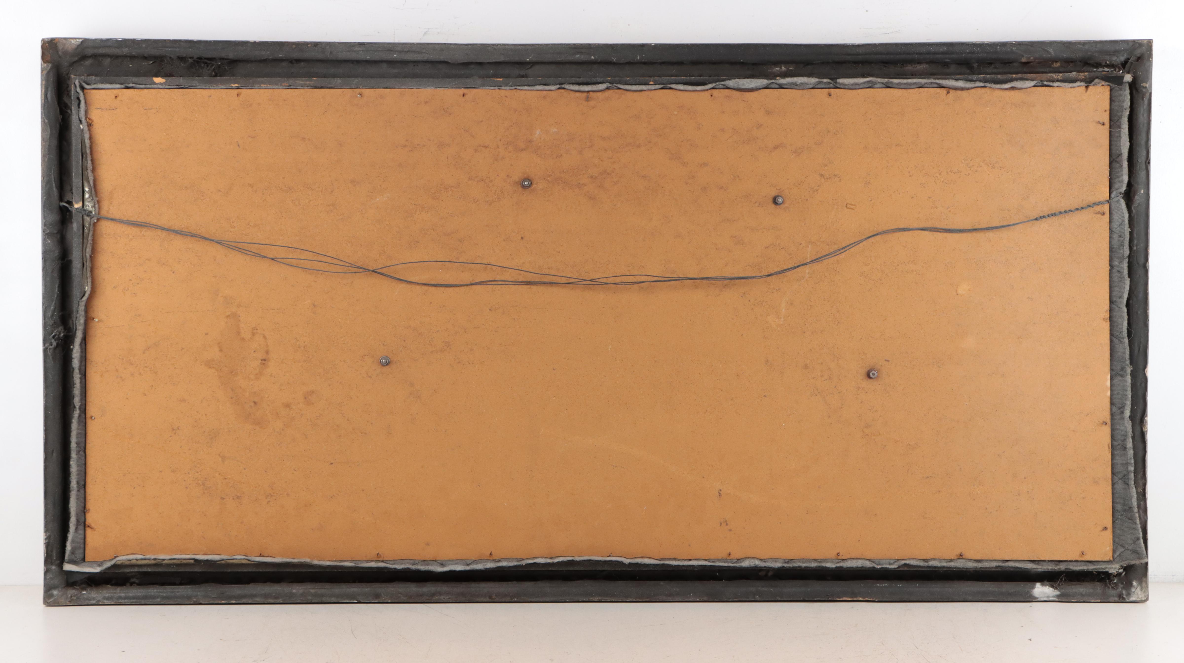 Carved Wood Sculpture of Knights Fighting