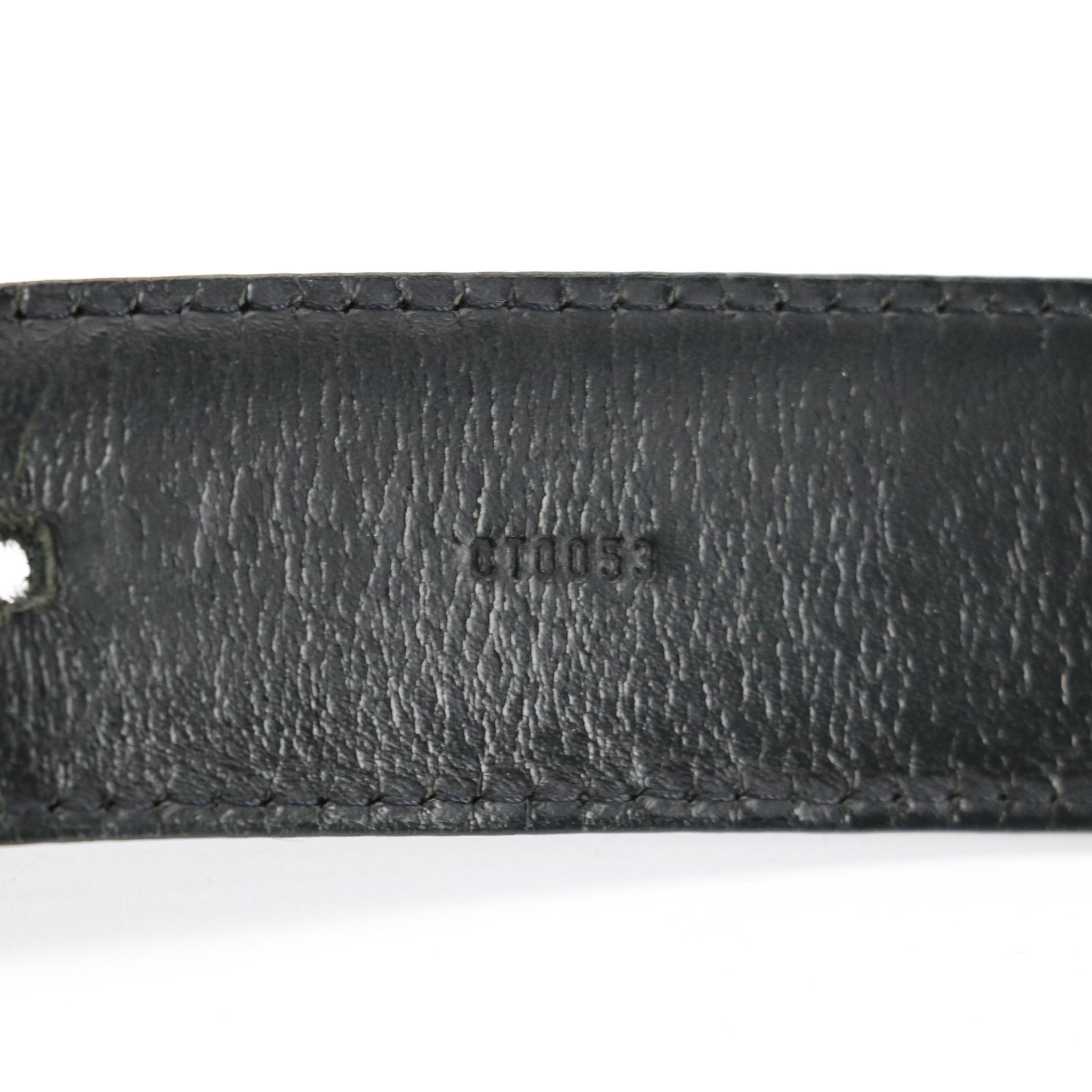 Louis Vuitton Taïga Leather Belt