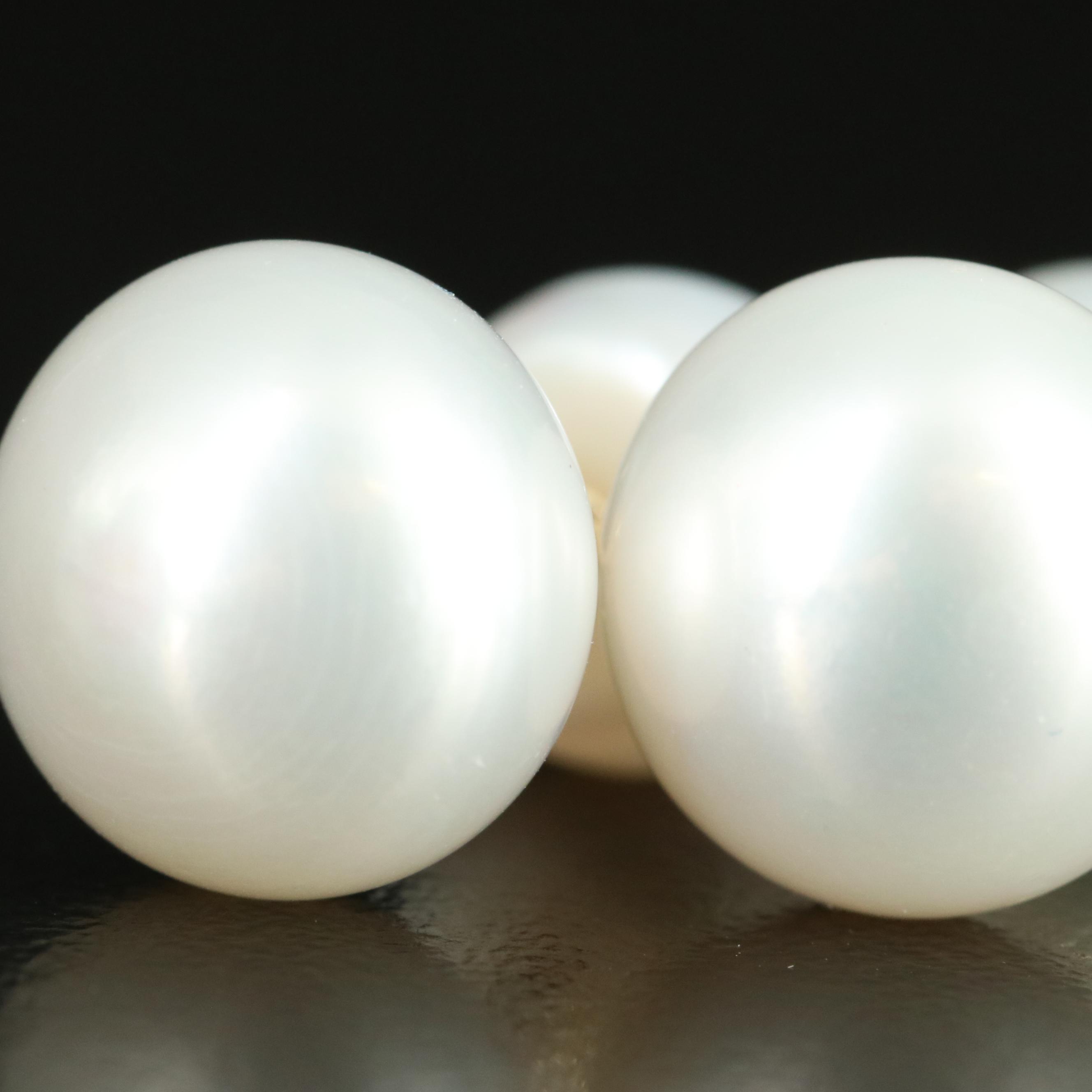 14K Pearl Front-Back Earrings