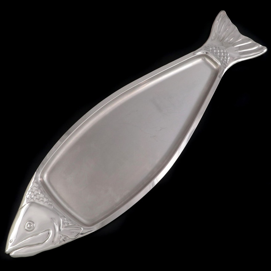 Couzon French Stainless Steel Fish Platter