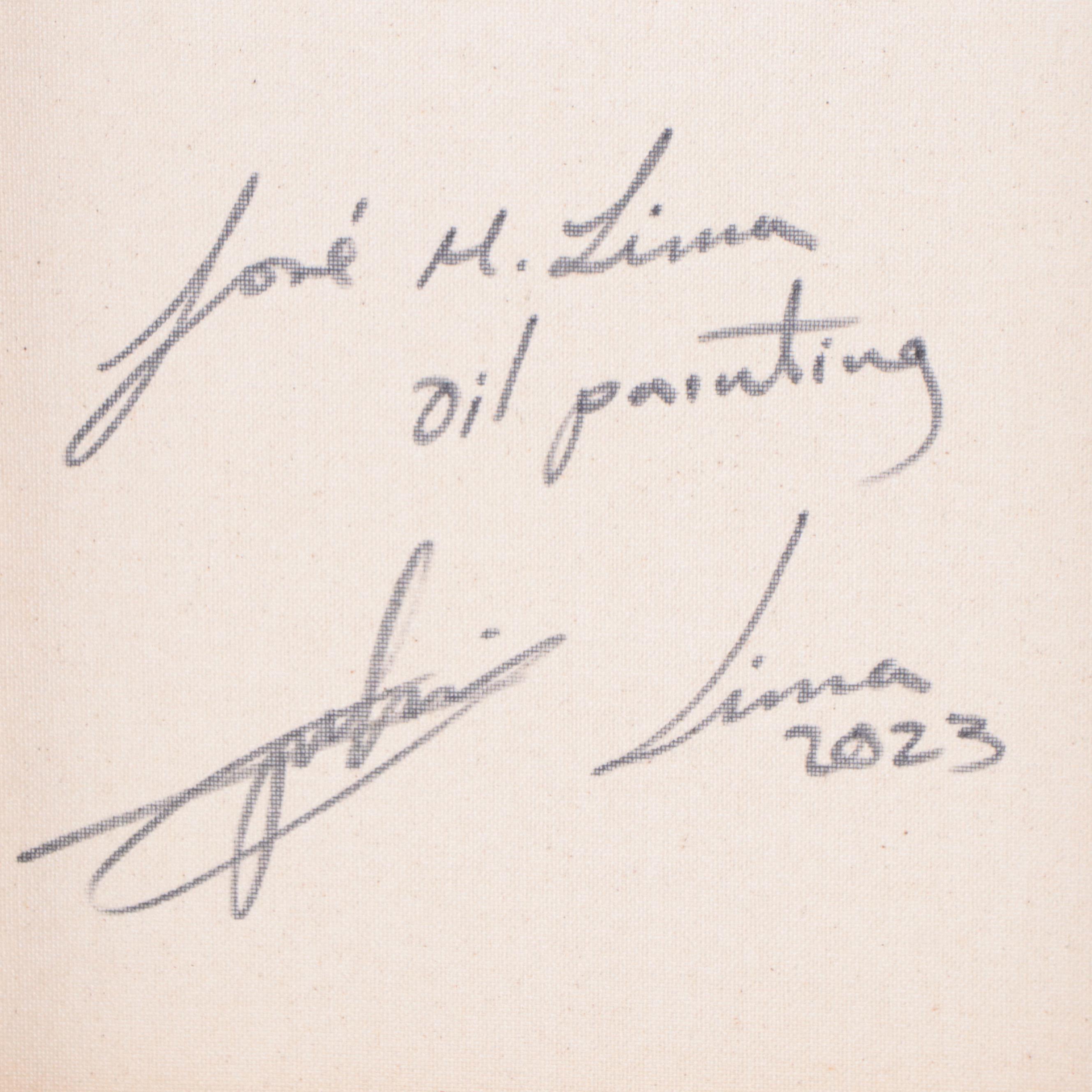 José M. Lima Landscape Oil Painting, 2023