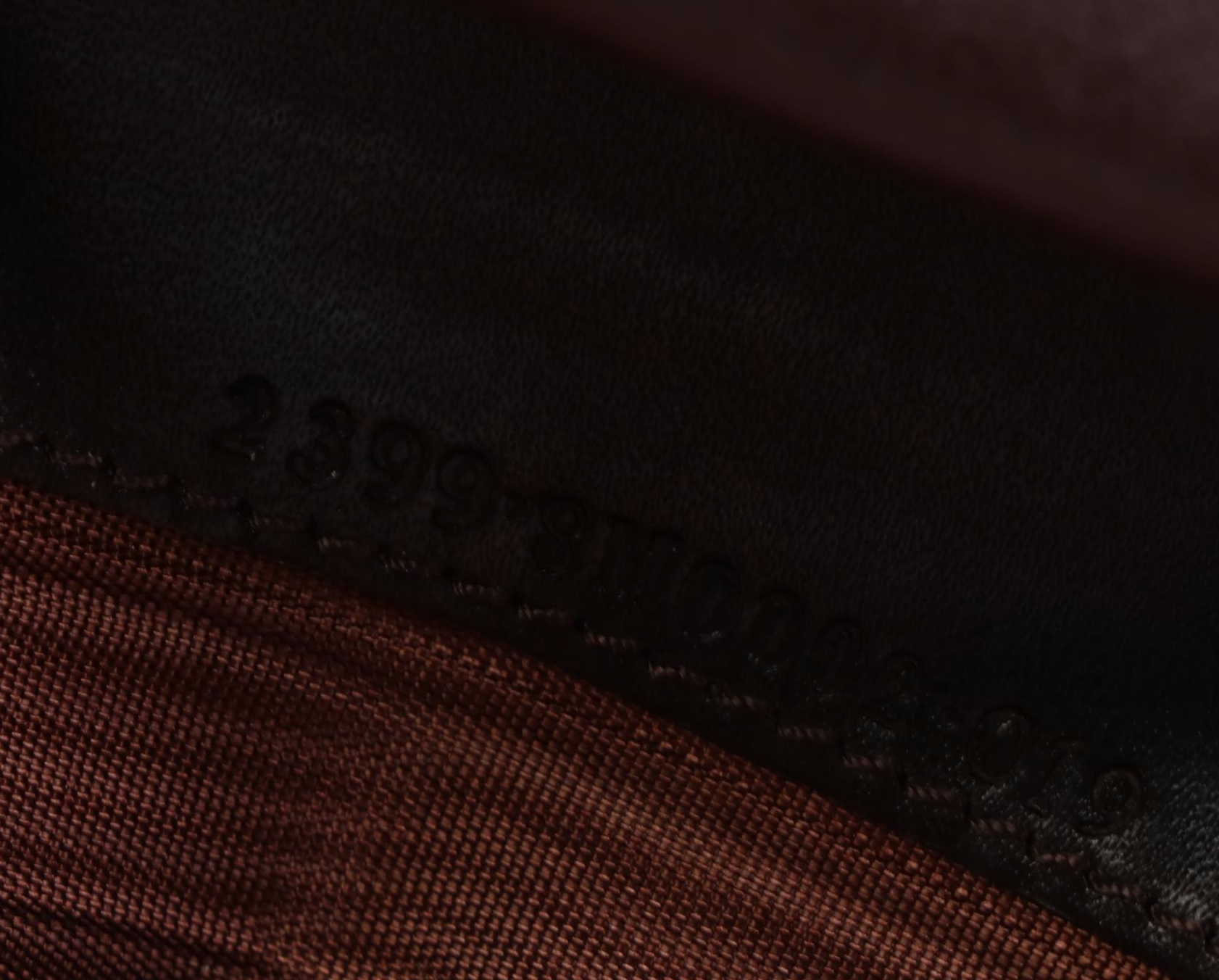 Fendi Compact Wallet in Zucchino Canvas and Leather