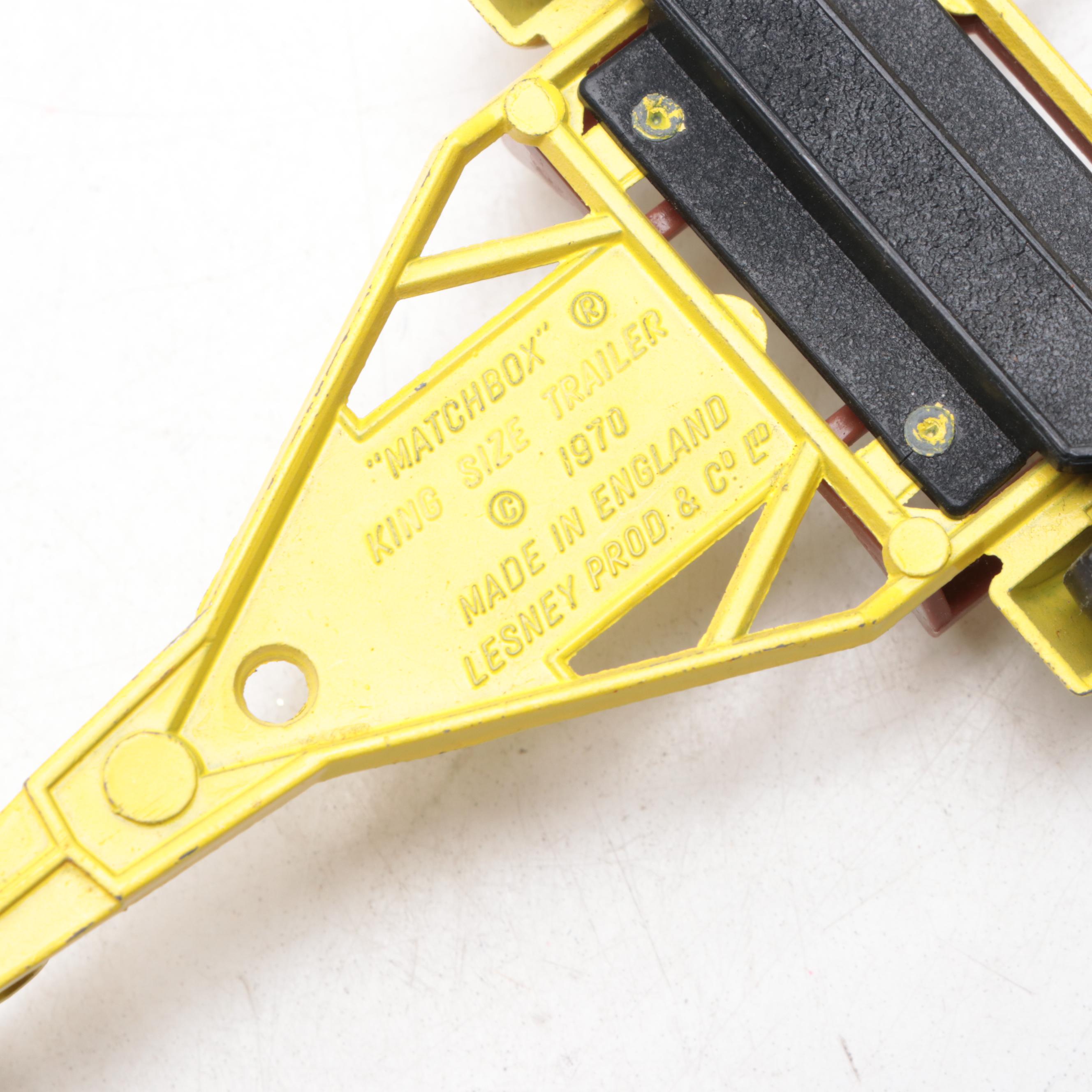 Lesney and Matchbox "Hoveringham Tipper" and Other Diecast Toy Vehicles