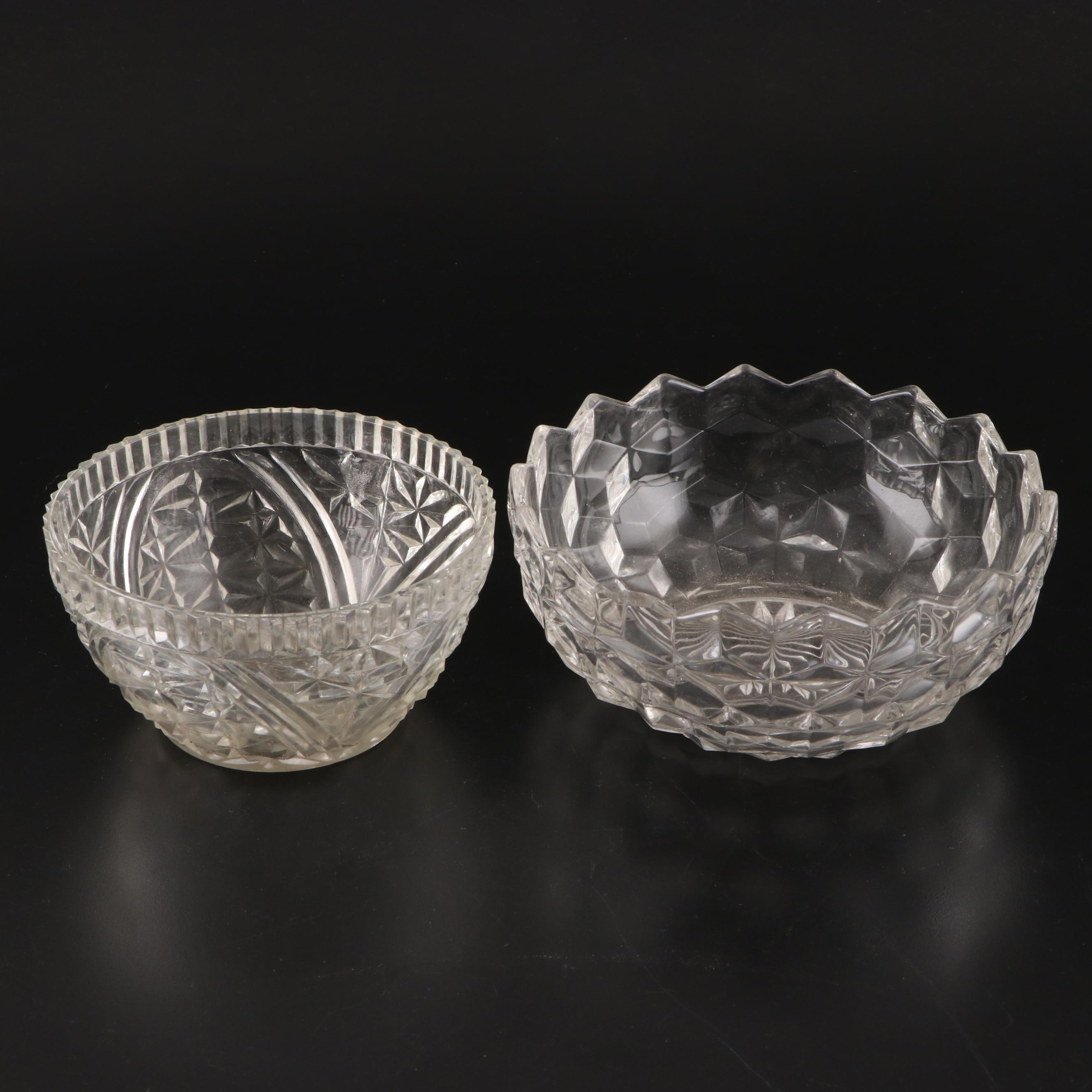 Fostoria "American Clear" Glass Tableware and Other Dinnerware