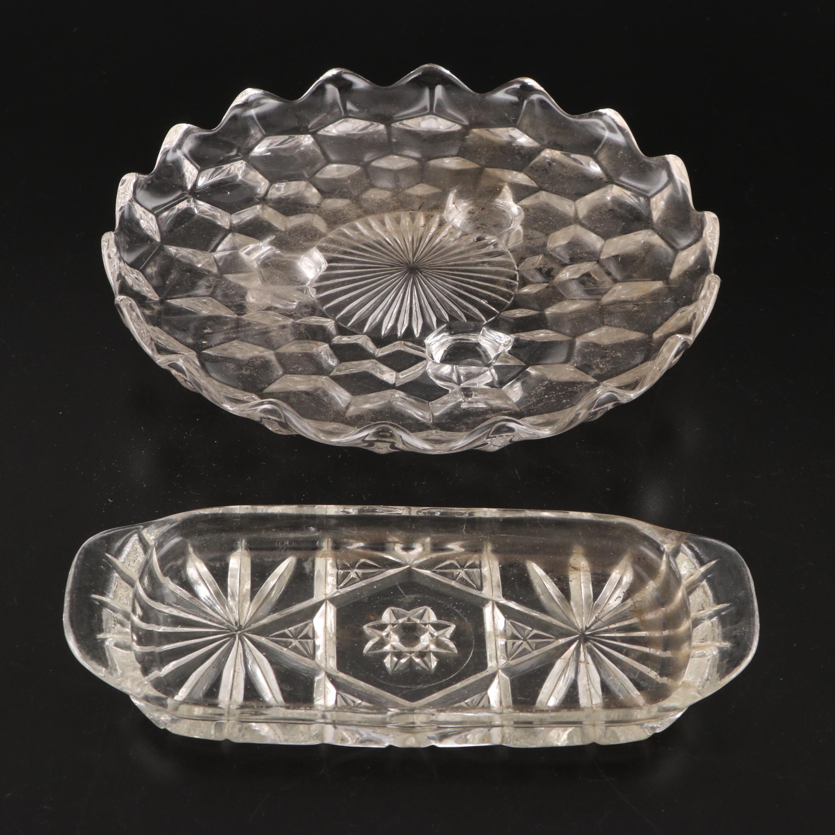 Fostoria "American Clear" Glass Tableware and Other Dinnerware