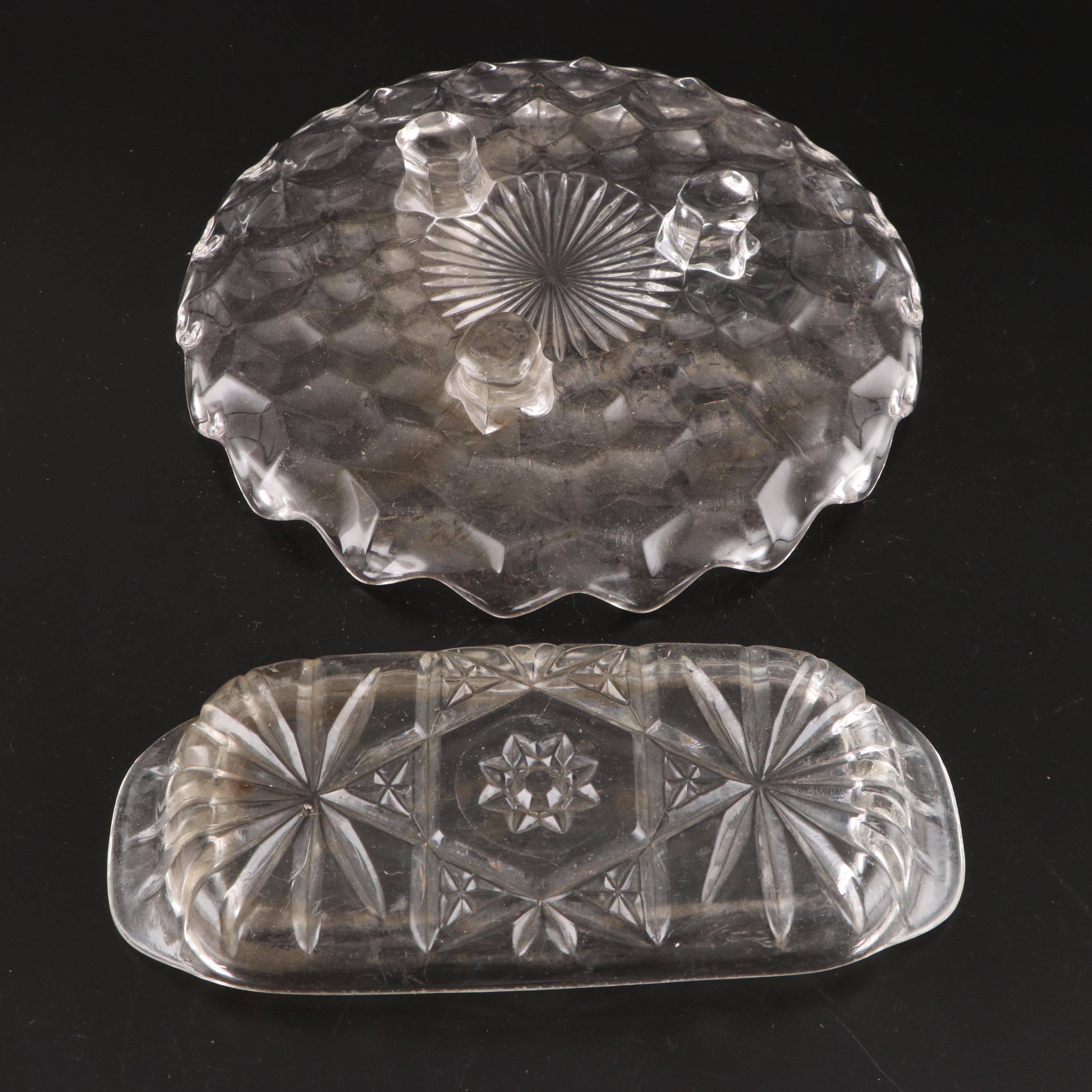 Fostoria "American Clear" Glass Tableware and Other Dinnerware