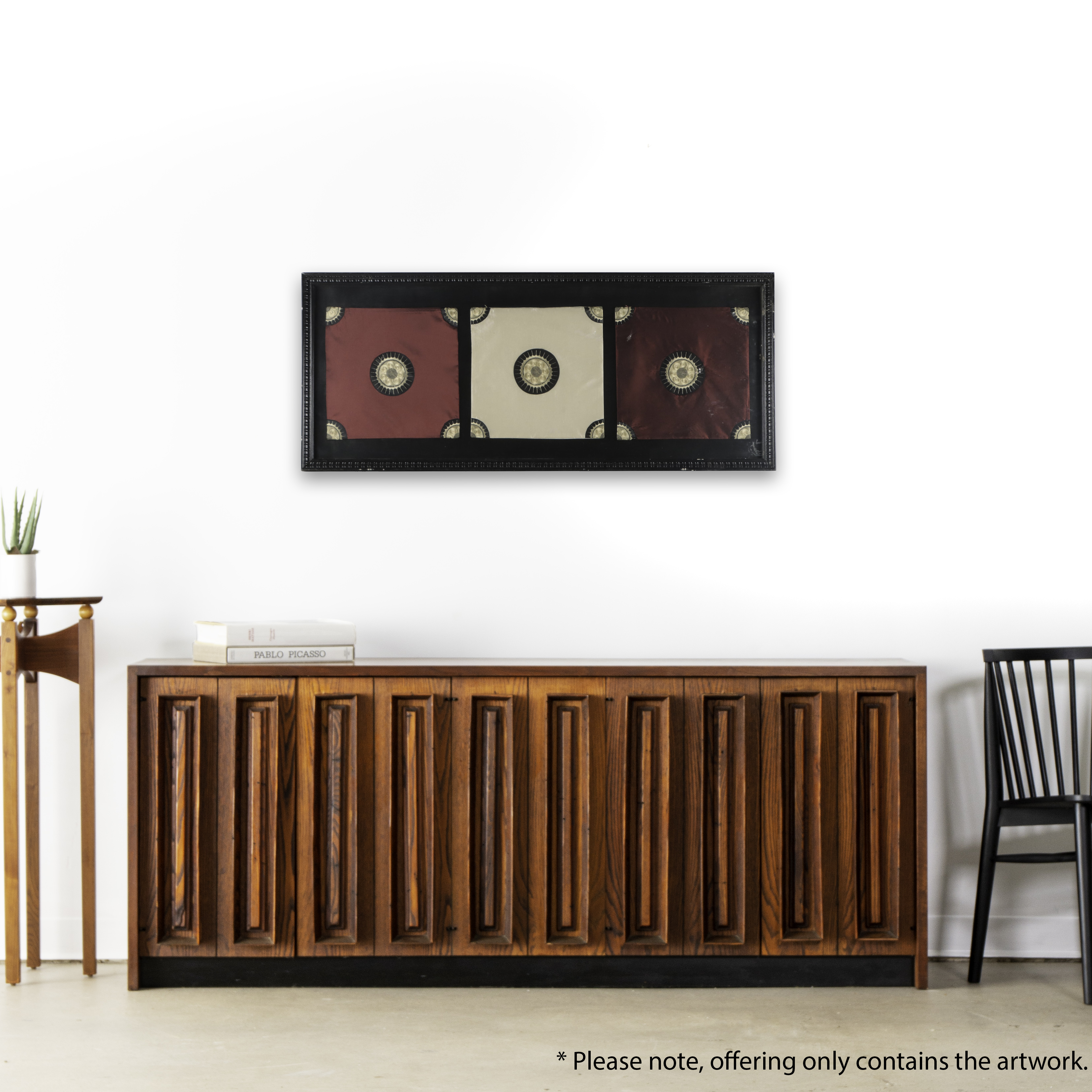 Framed Decorative Embroidered Pillow Covers