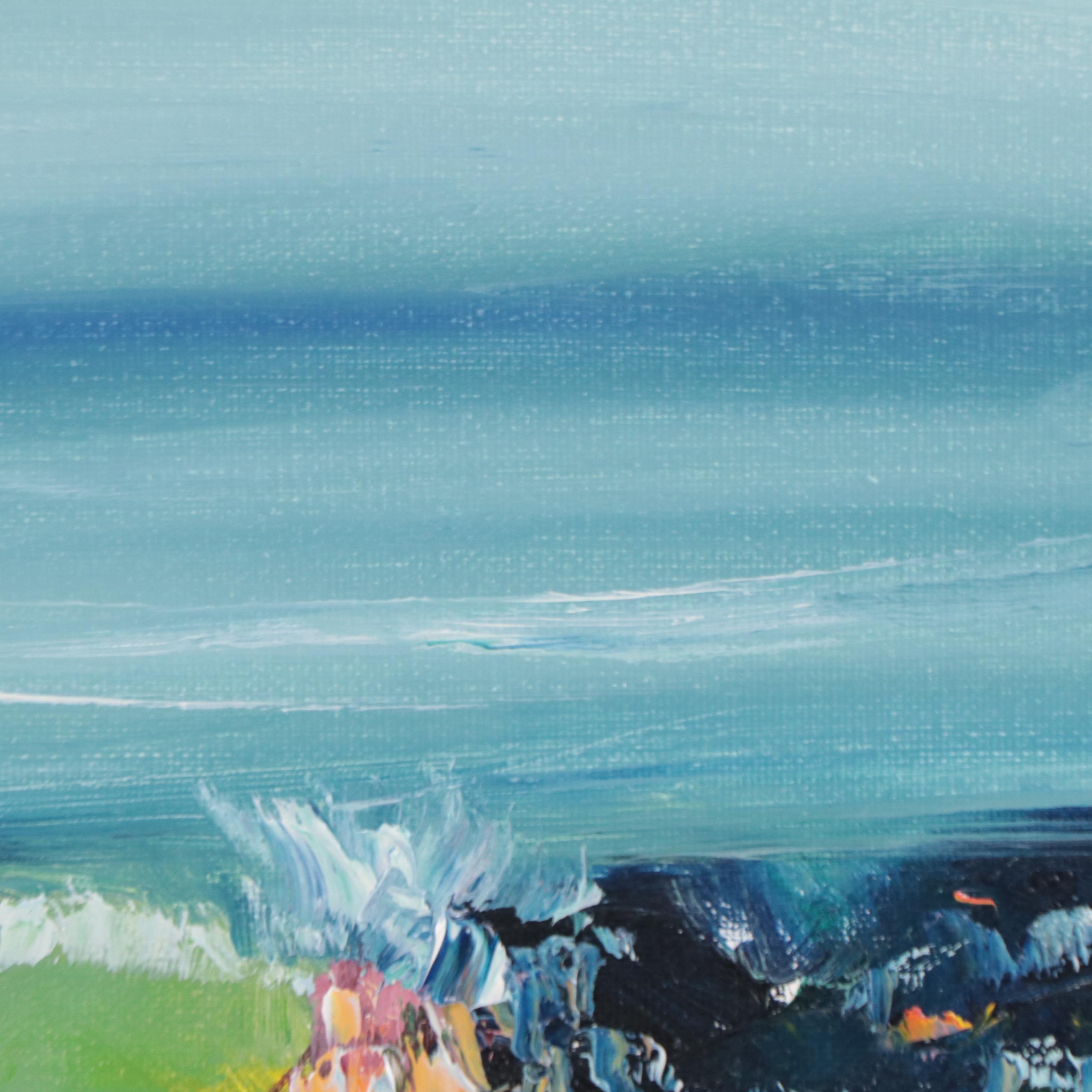 José M. Lima Seascape Oil Painting, 21st Century