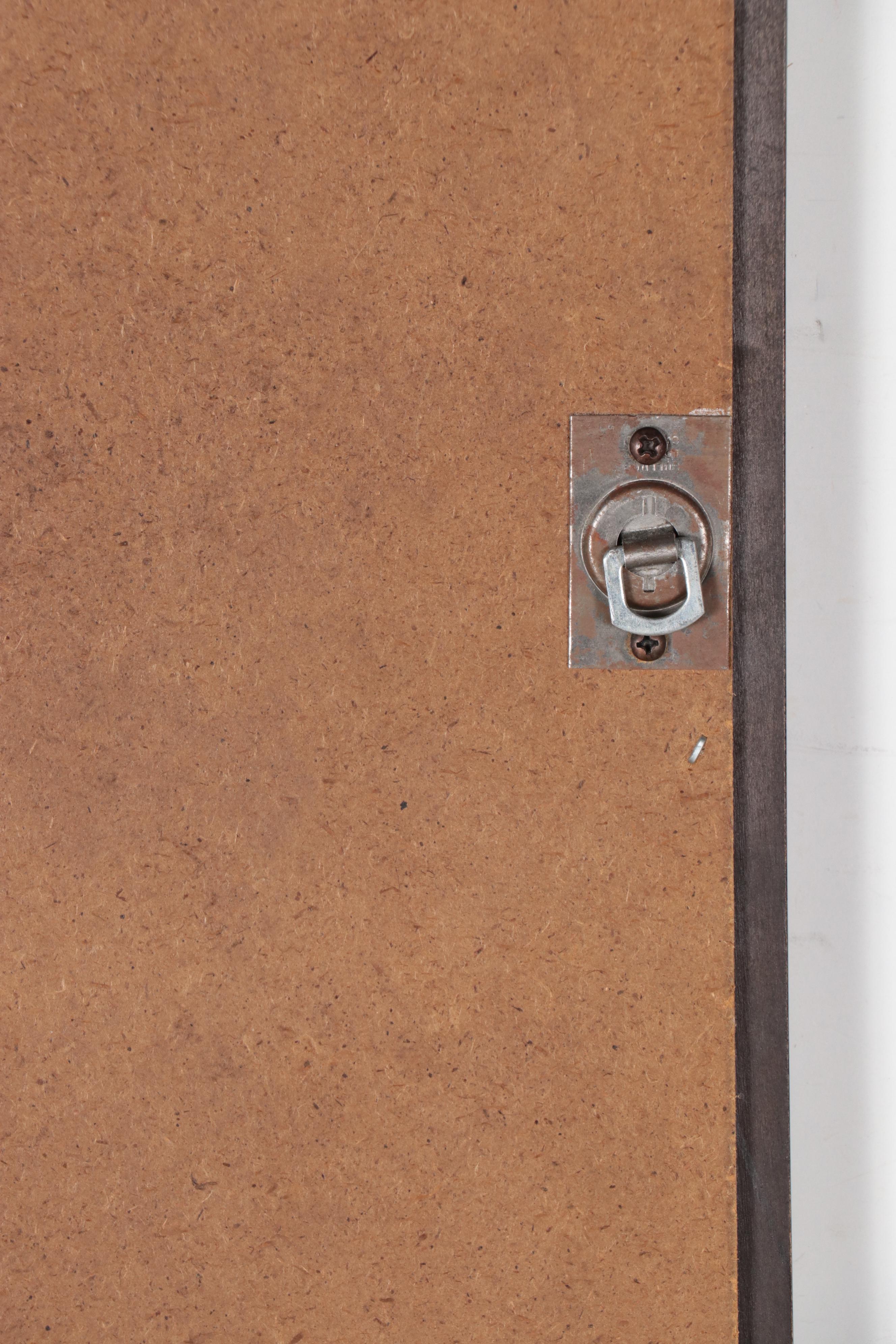 Century Furniture Asian Style Ebonized Wooden Wall Mirror