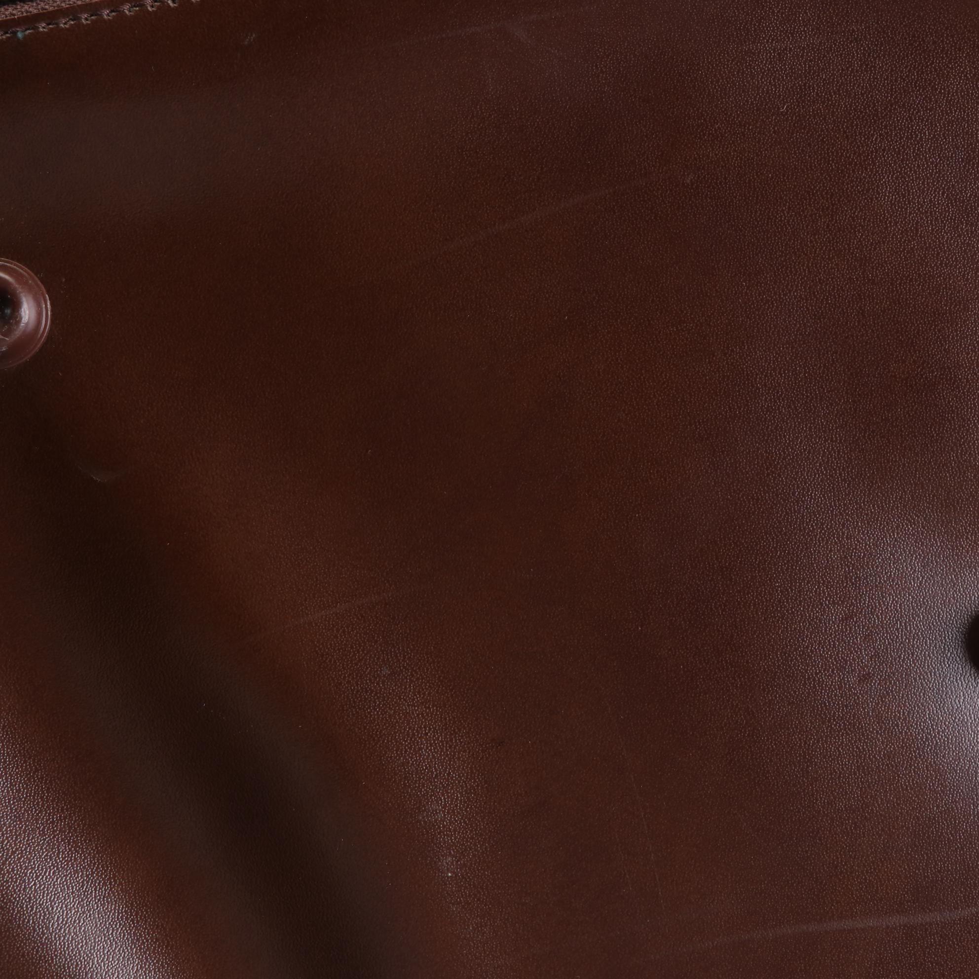 Burberrys Doctor Bag in Haymarket Check Canvas and Brown Leather