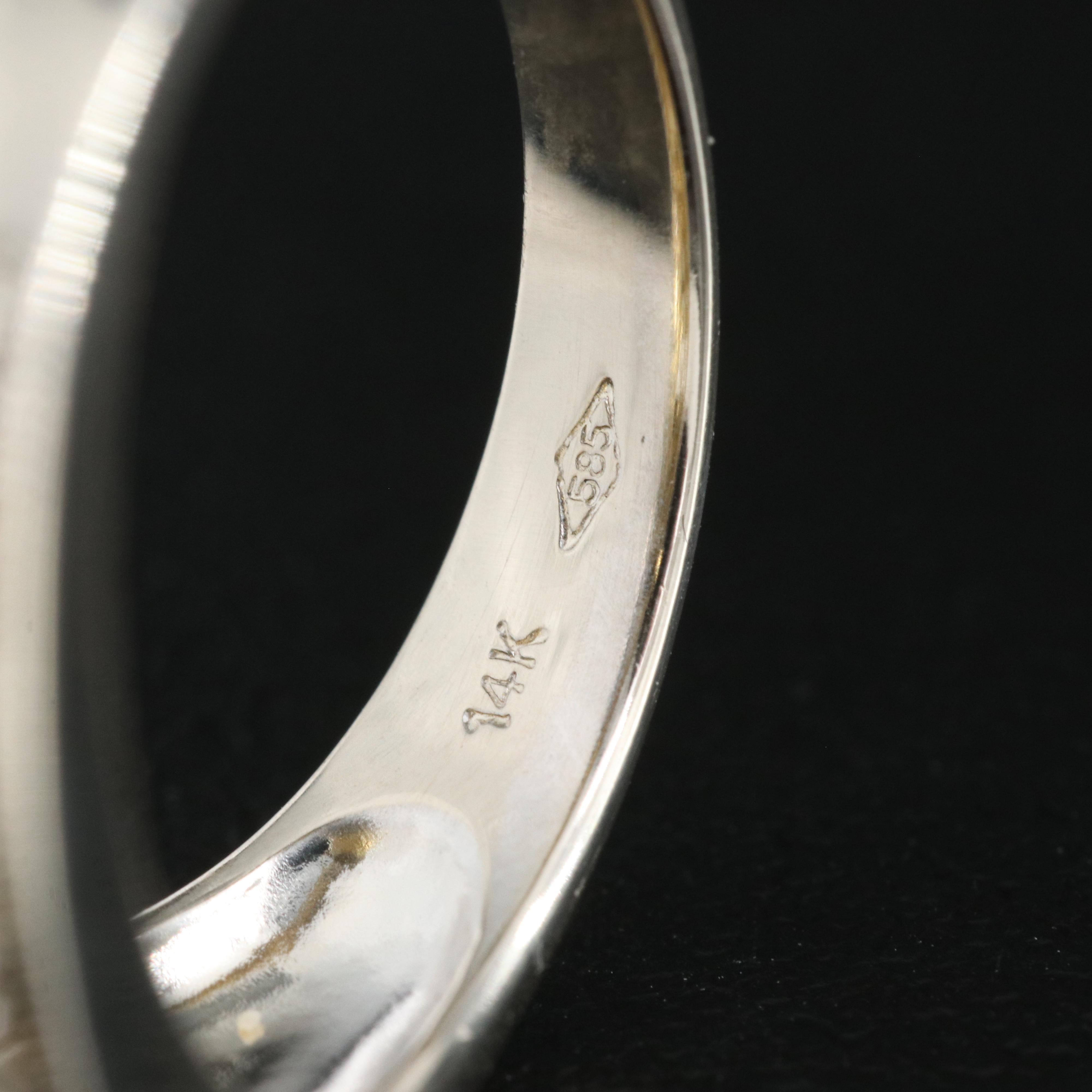 Sterling Diamond Ring