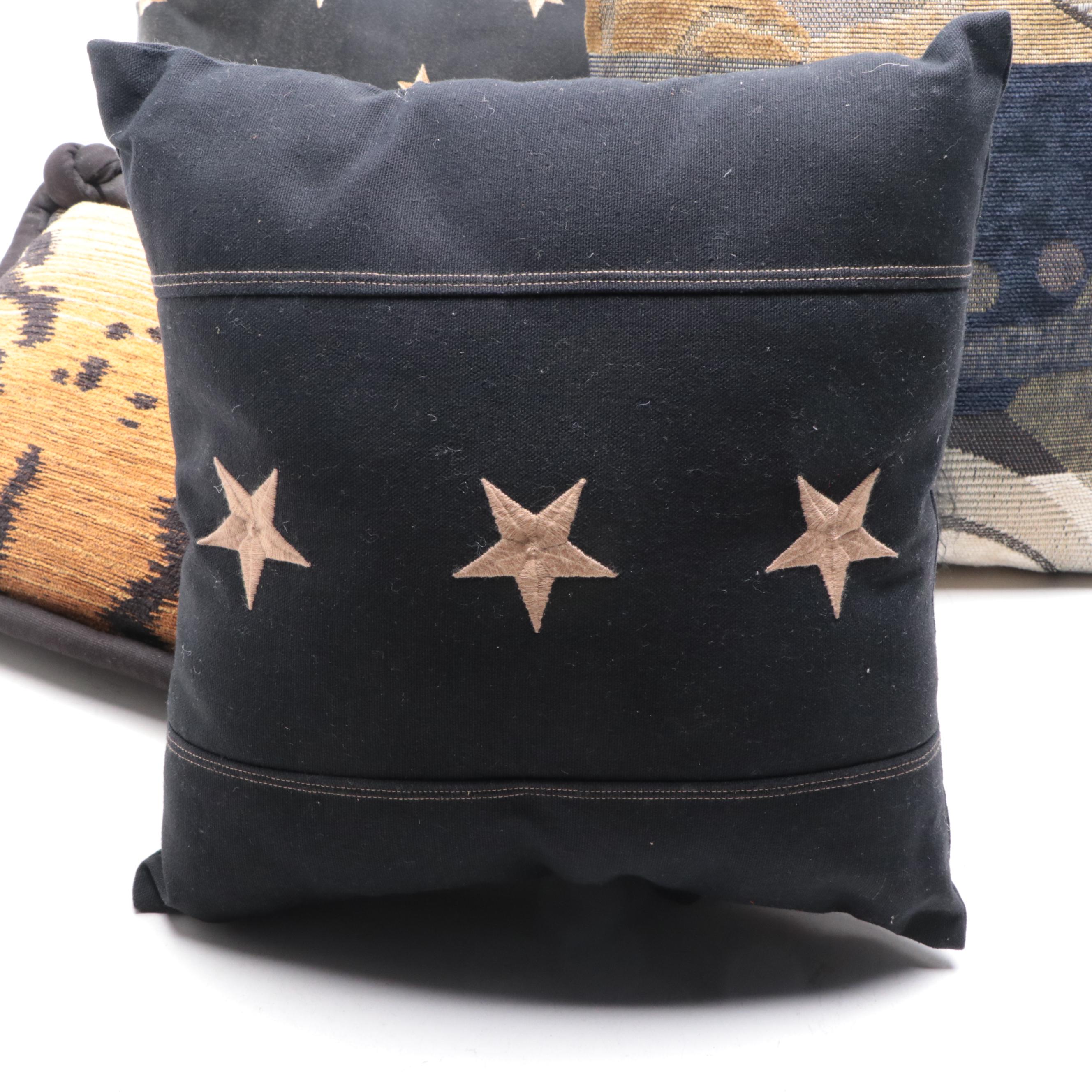 Faux Fur and Other Contemporary Throw Pillows