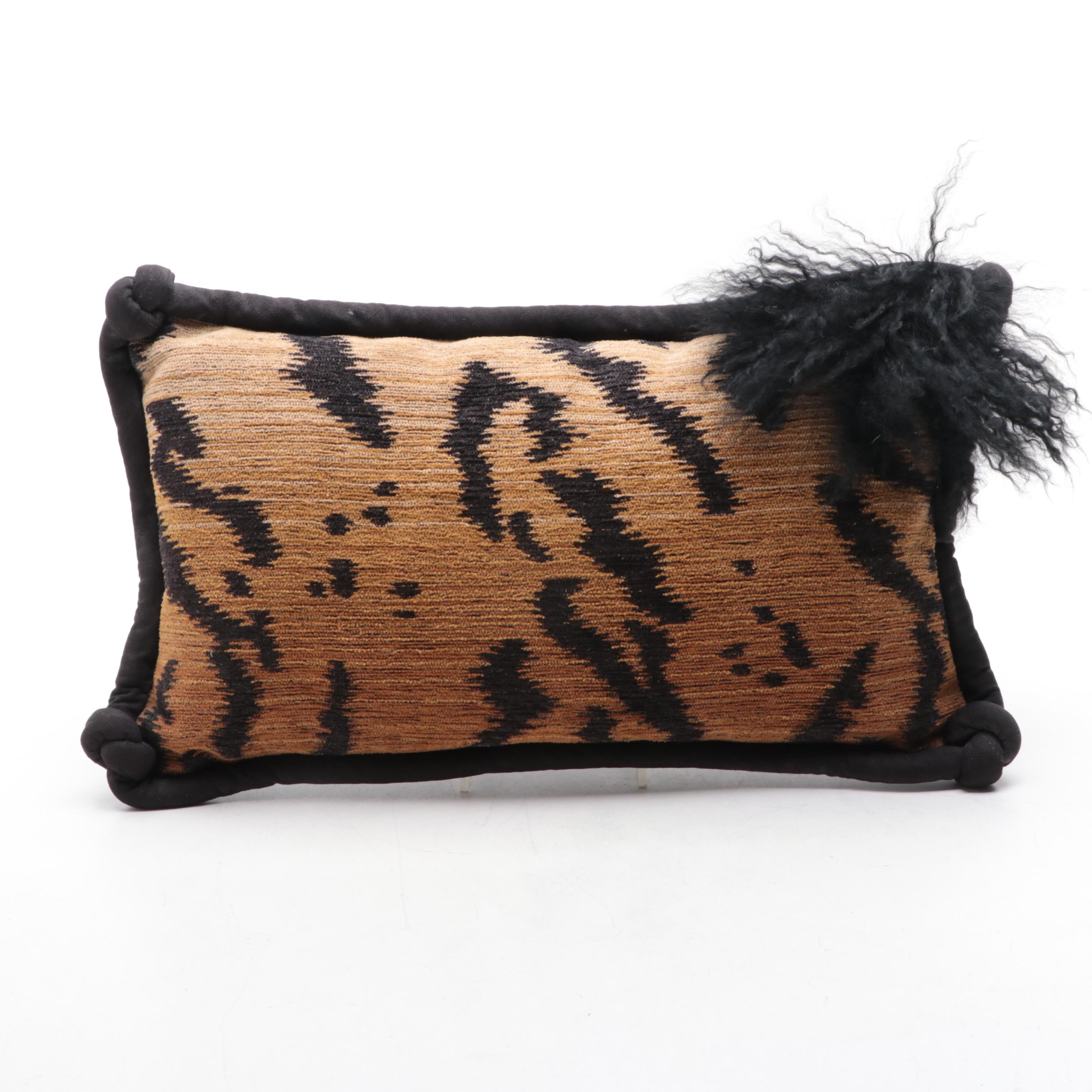 Faux Fur and Other Contemporary Throw Pillows