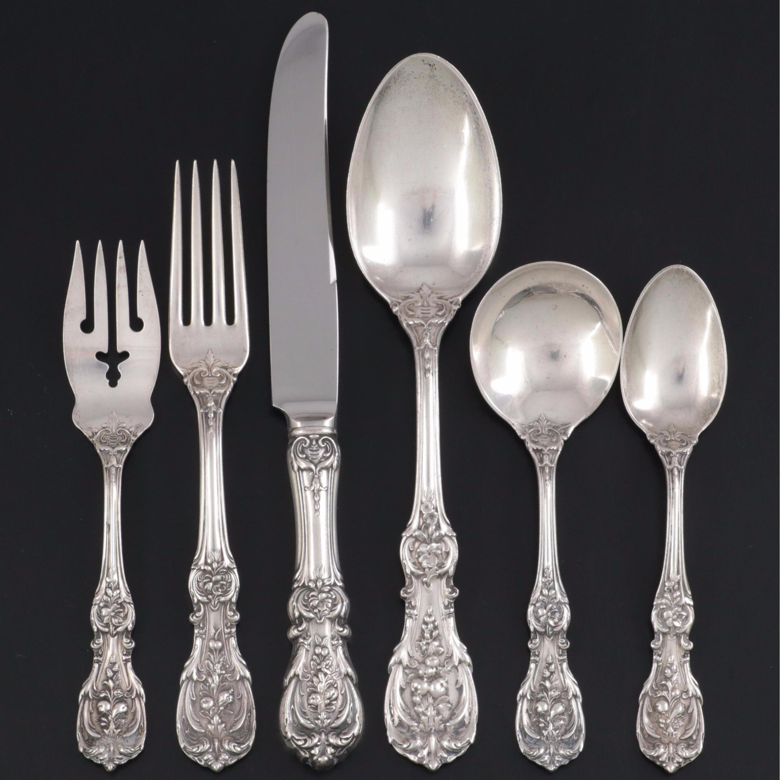 Reed & Barton Sterling Silver Flatware and Serving Utensils
