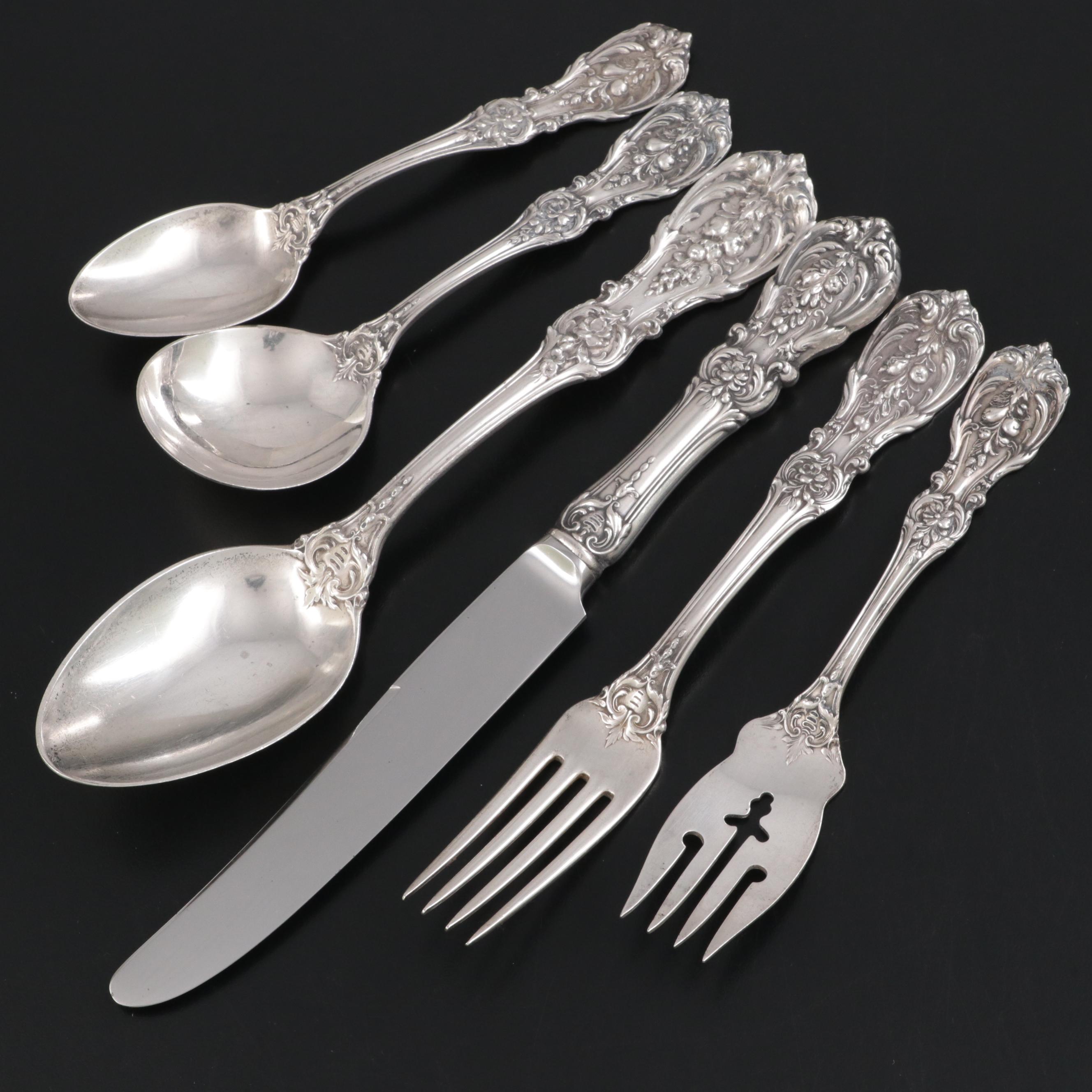 Reed & Barton Sterling Silver Flatware and Serving Utensils