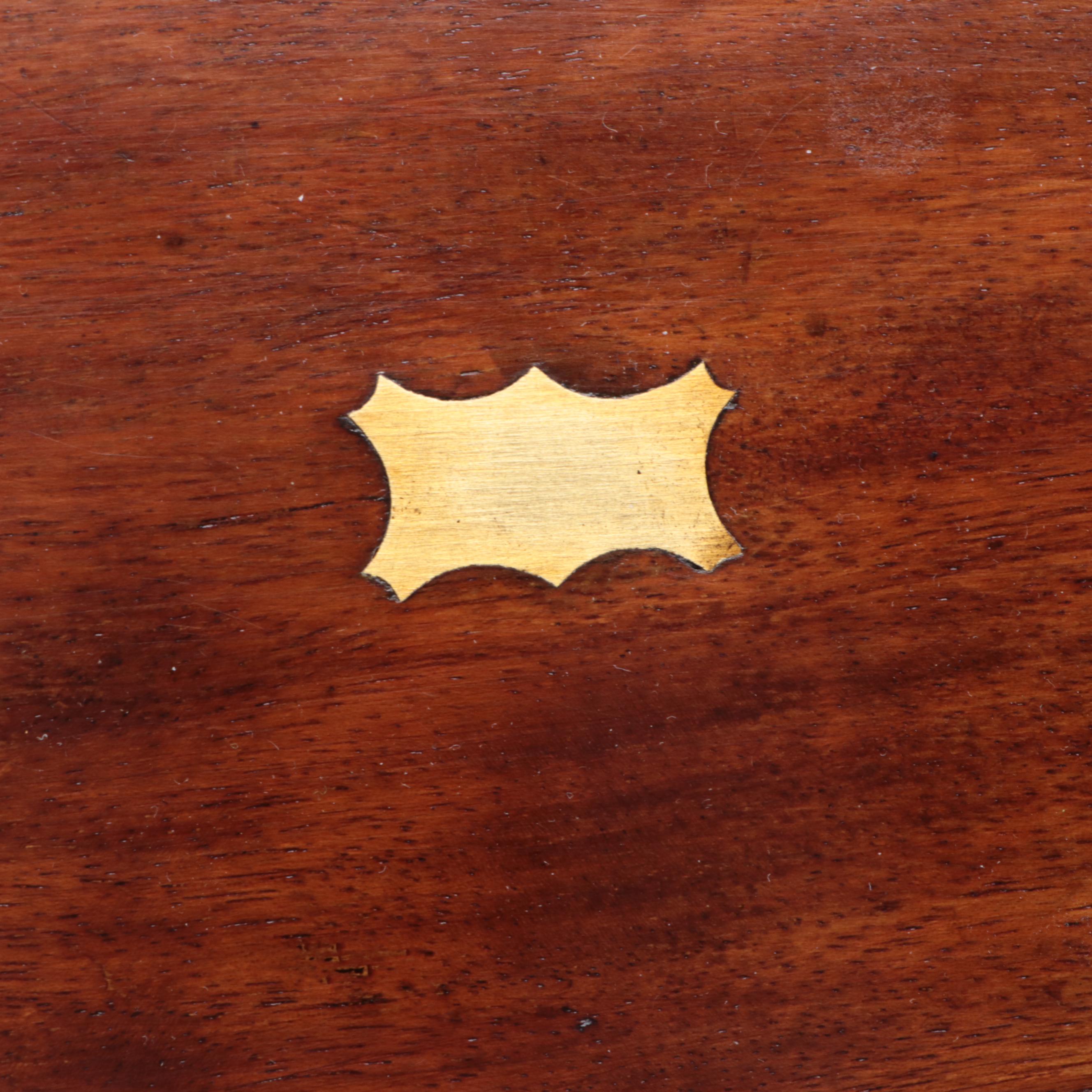 Victorian Mahogany Lap Desk, Late 19th Century