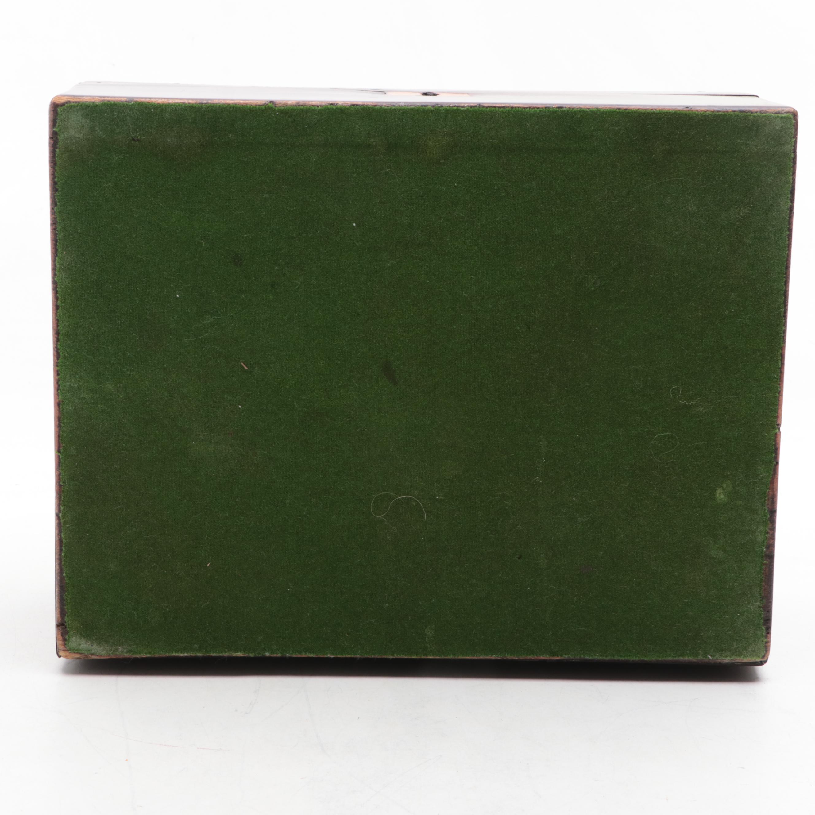 Victorian Mahogany Lap Desk, Late 19th Century