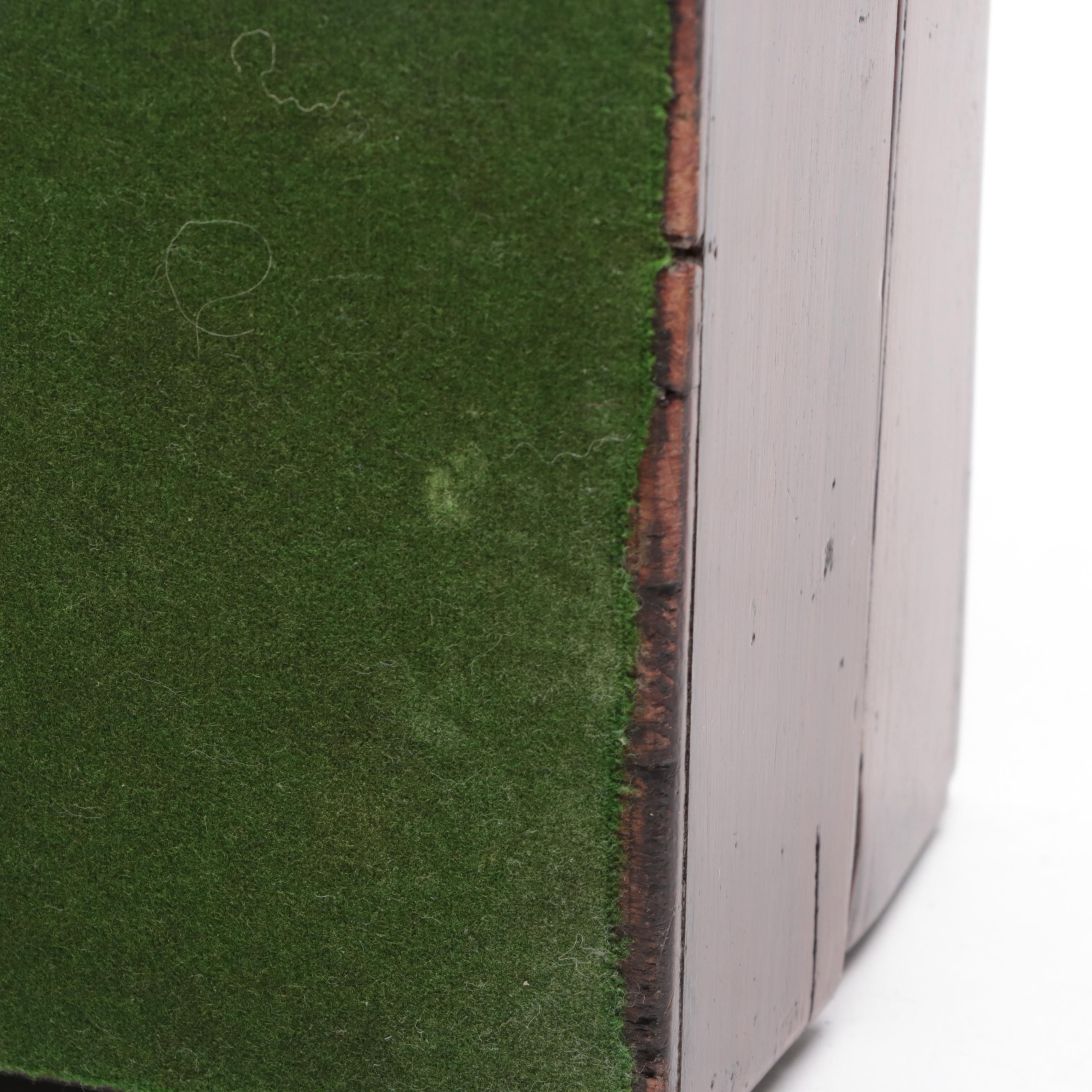 Victorian Mahogany Lap Desk, Late 19th Century