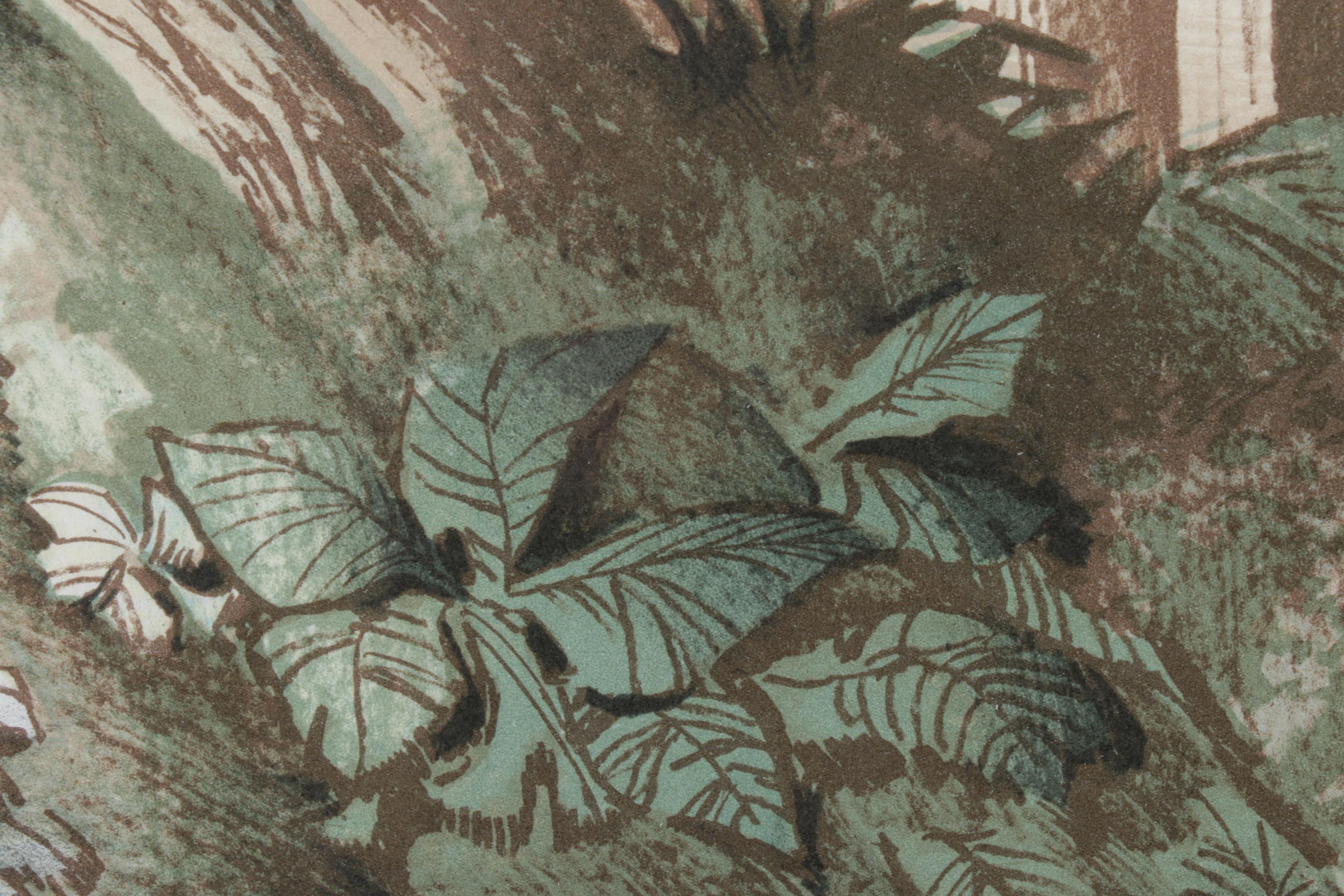 Tom Nicholas Color Lithograph "Along the Gulf Coast" and "Winter Beach," 1977